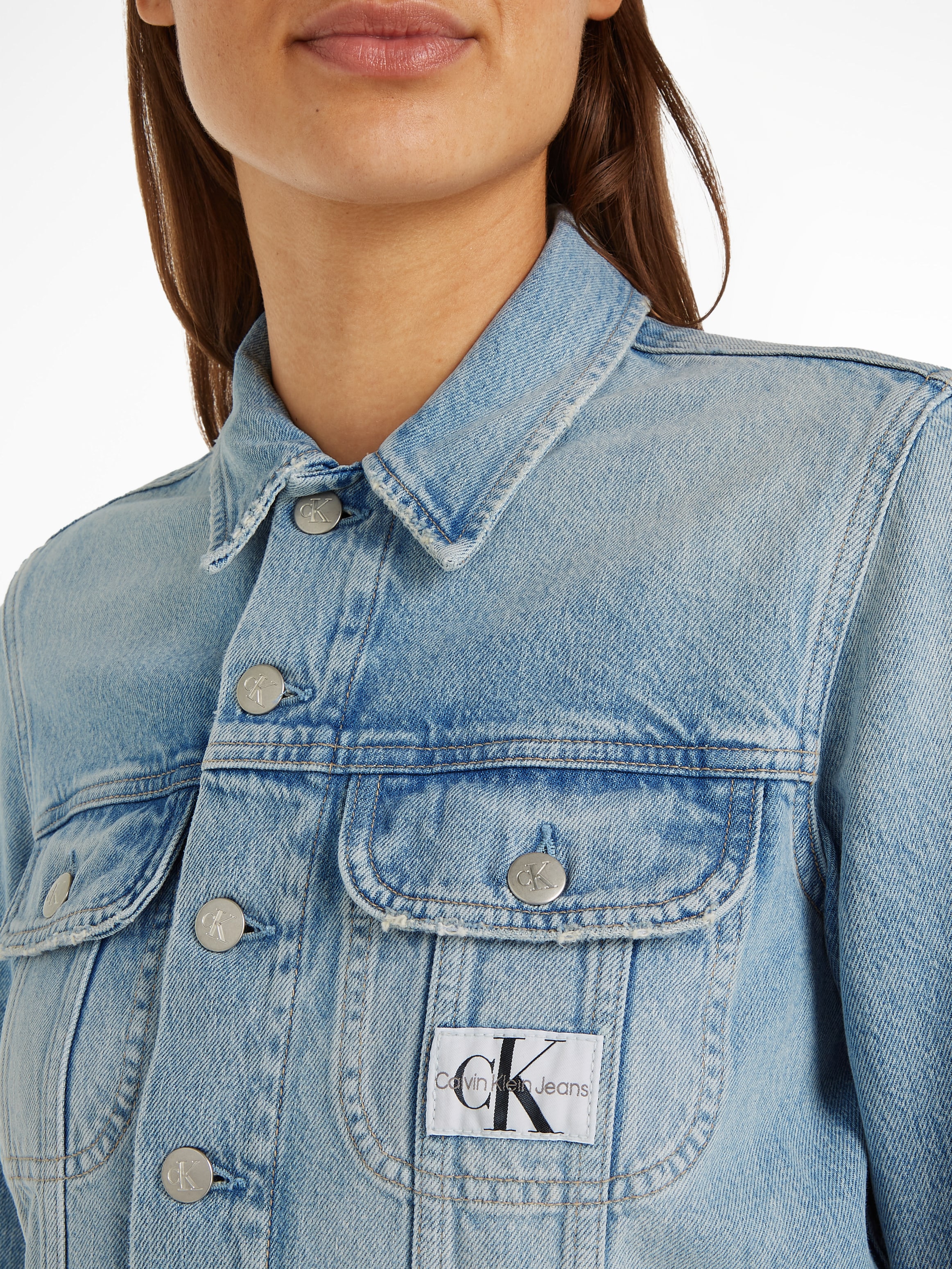 Calvin Klein Jeans Jeansjacke »CROPPED 90'S DENIM JACKET«
