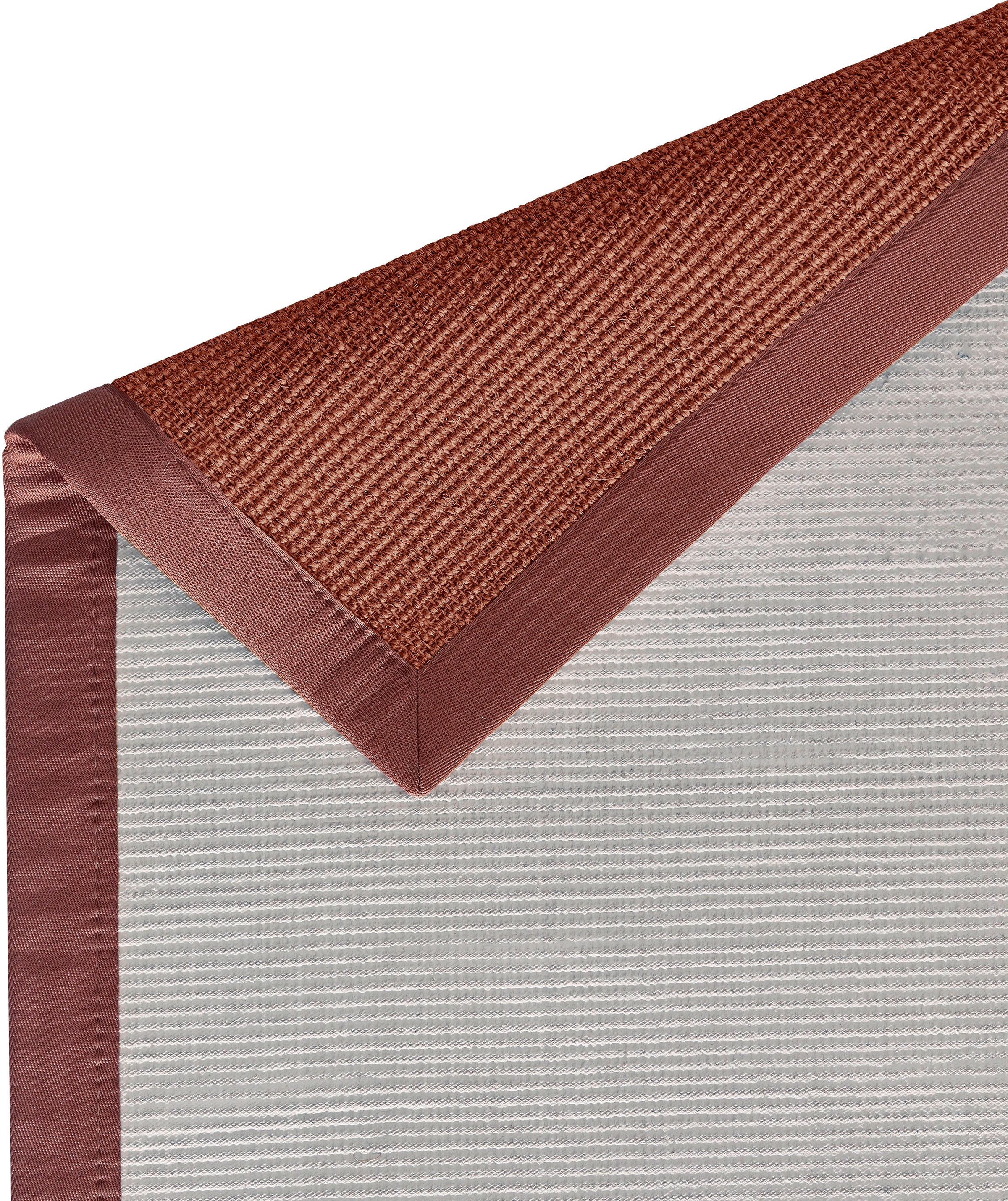 Dekowe Sisalteppich »Mara S2 mit Bordüre«, rechteckig, 5 mm Höhe, Flachgewebe, Material: 100% Sisal, Wohnzimmer