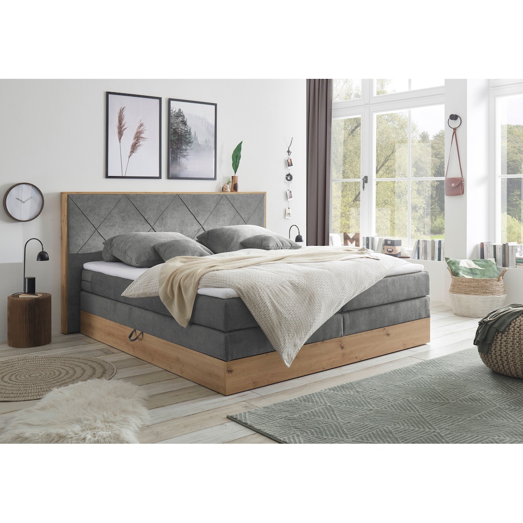 ED EXCITING DESIGN Boxspringbett »Bellevue«