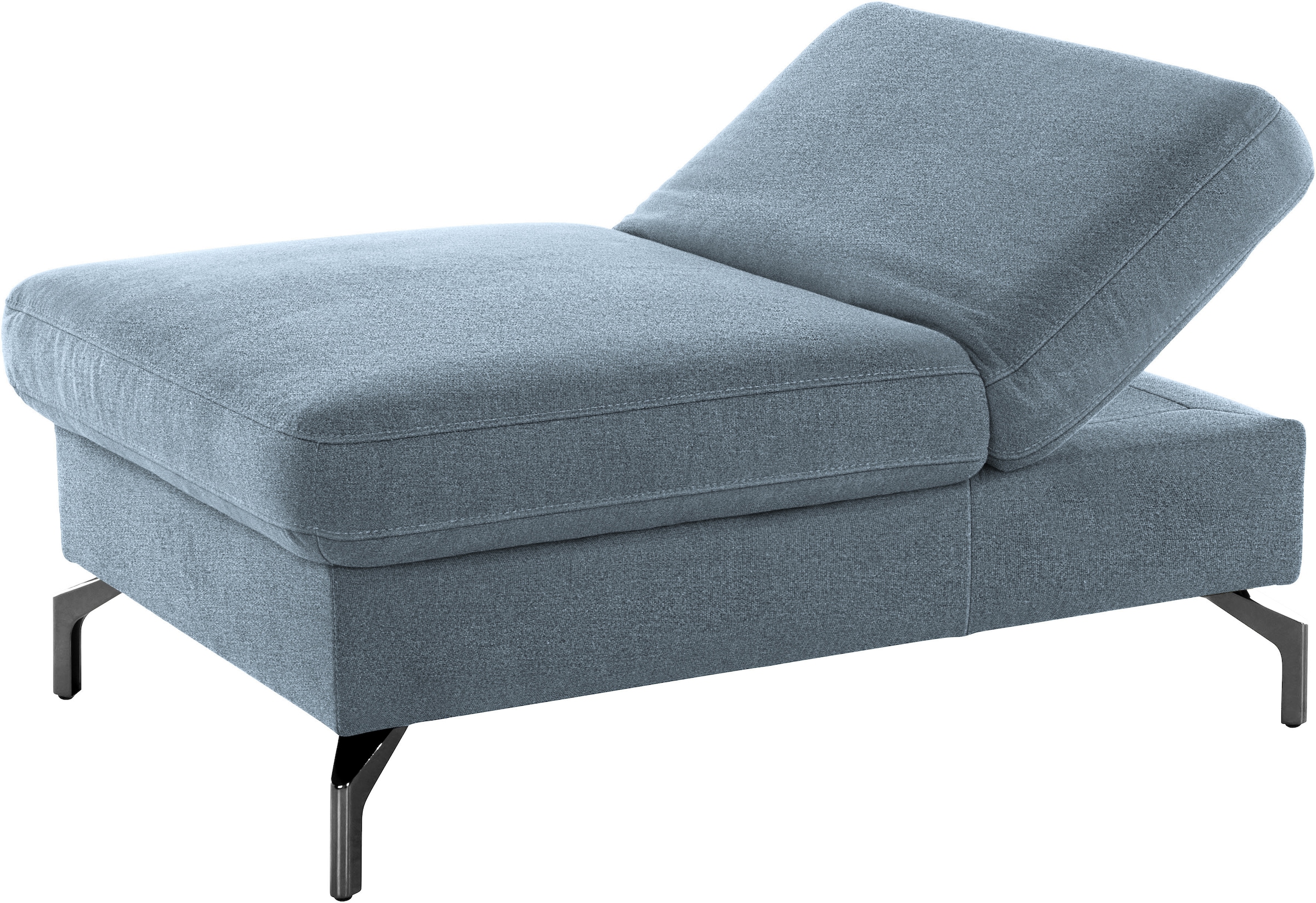 sit&more Hocker »Brisbane«, Fußhöhe 12 cm, mit Federkern und Klappfunktion