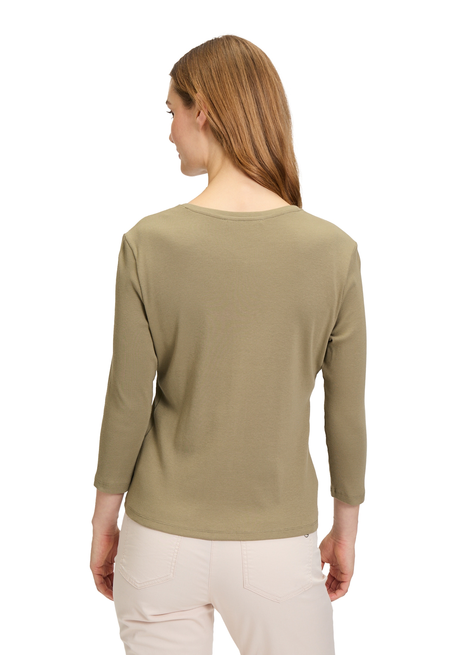 Betty Barclay 3/4-Arm-Shirt »Shirtjacke mit Rippenstruktur«