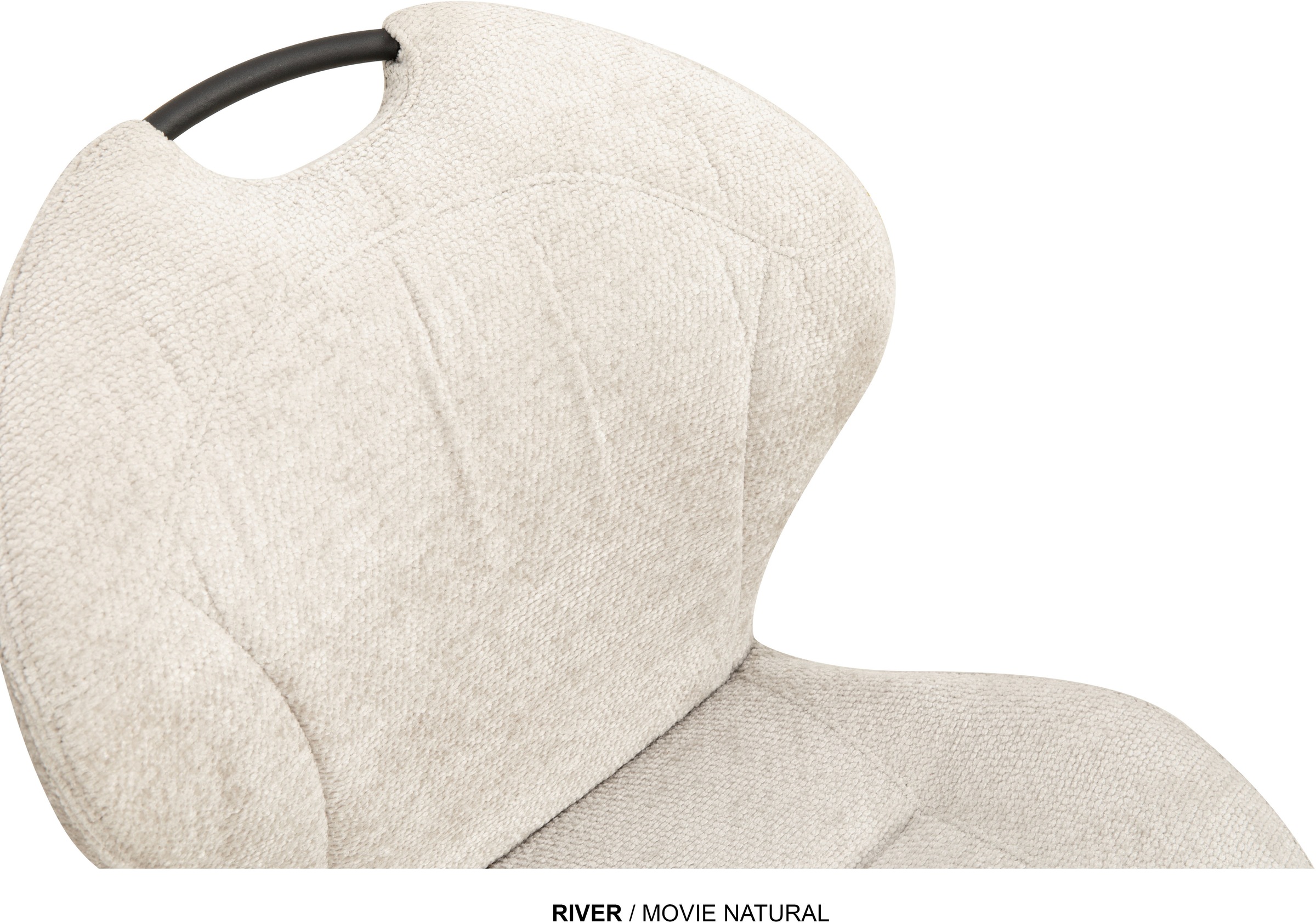 OMG Design Esszimmerstuhl »River« (Set) 2 Stk.Drehstuhl mit auto-return, mit Handgriff