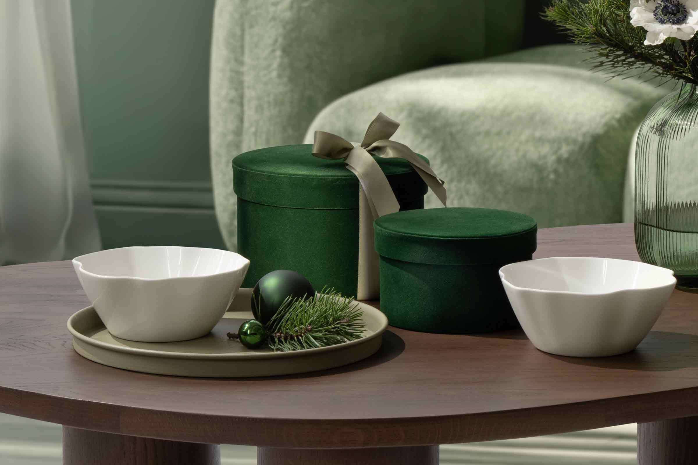 Villeroy & Boch Schale »Müslischalen Pura ø 15,6 cm 4er Set weiß« 4 Spülmaschinenfest, Mikrowellensicher