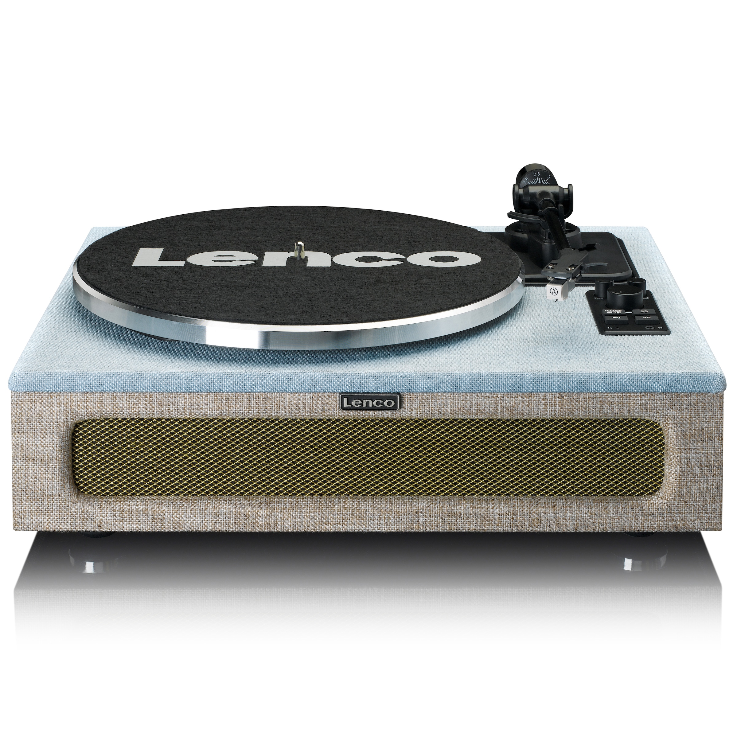Lenco Plattenspieler »LS-440 blau/beige«, Lautsprecher integriert, Bluetooth