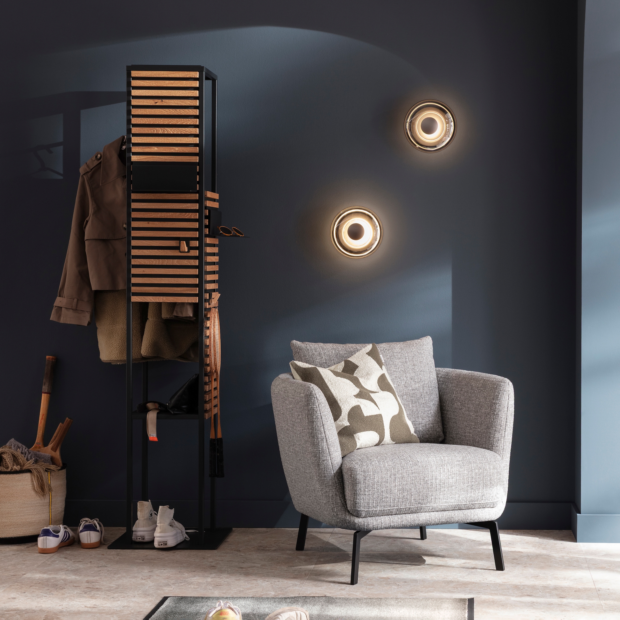 SCHÖNER WOHNEN-Kollektion LED Deckenleuchte »POSH« LED-Board 1 Stk. Warmweiß SCHÖNER WOHNEN Kollektion, SimplyDim, Memoryfunktion,