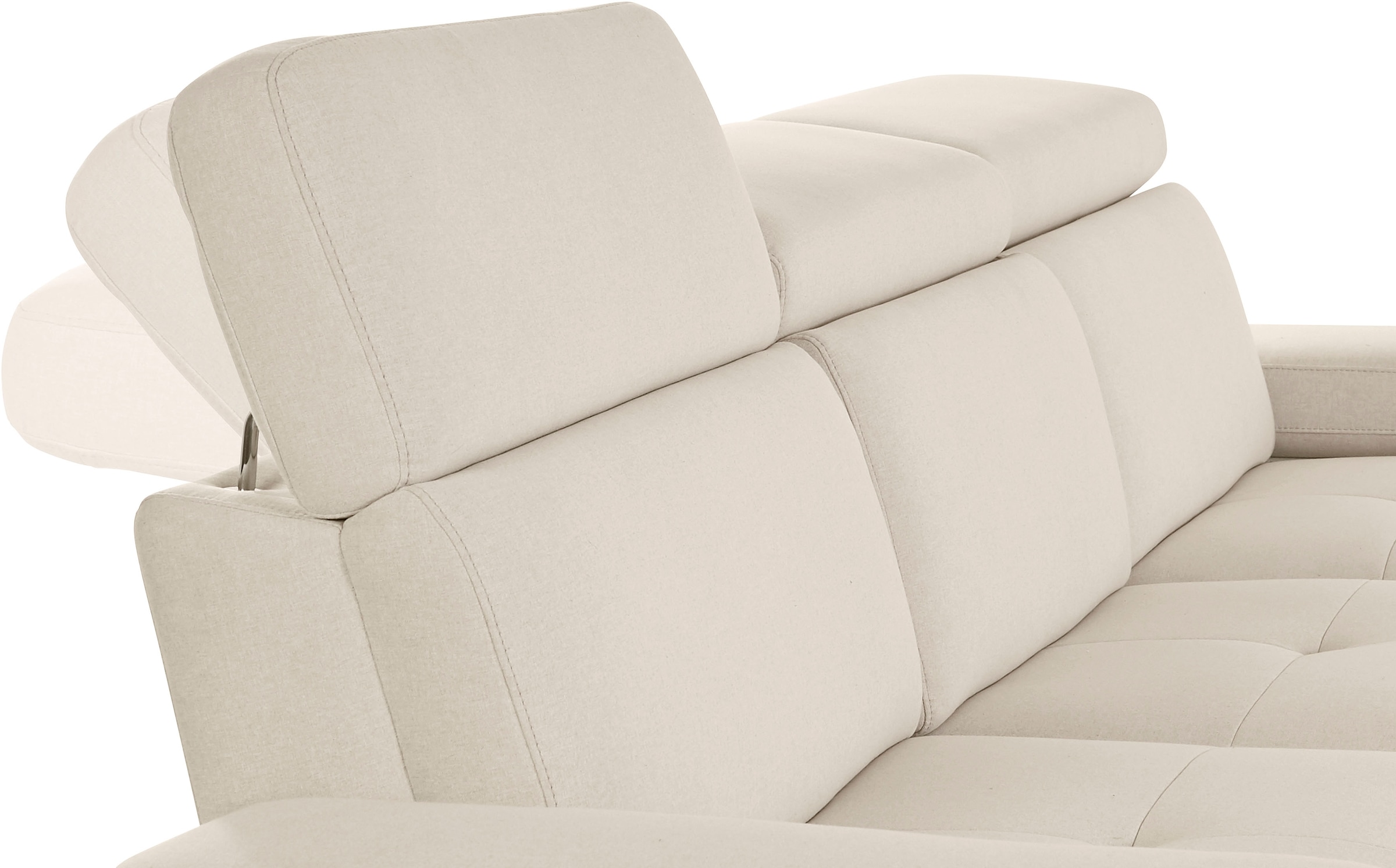 Home affaire Ecksofa »Kilado, L-Form,« mit Relaxfunktion, verstellbarer Armlehne, Kopfteilverstellung