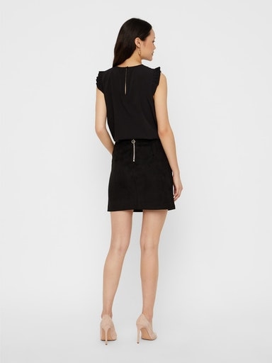 Vero Moda Lederimitatrock »VMDONNADINA FAUXSUEDE SHORT SKIRT«