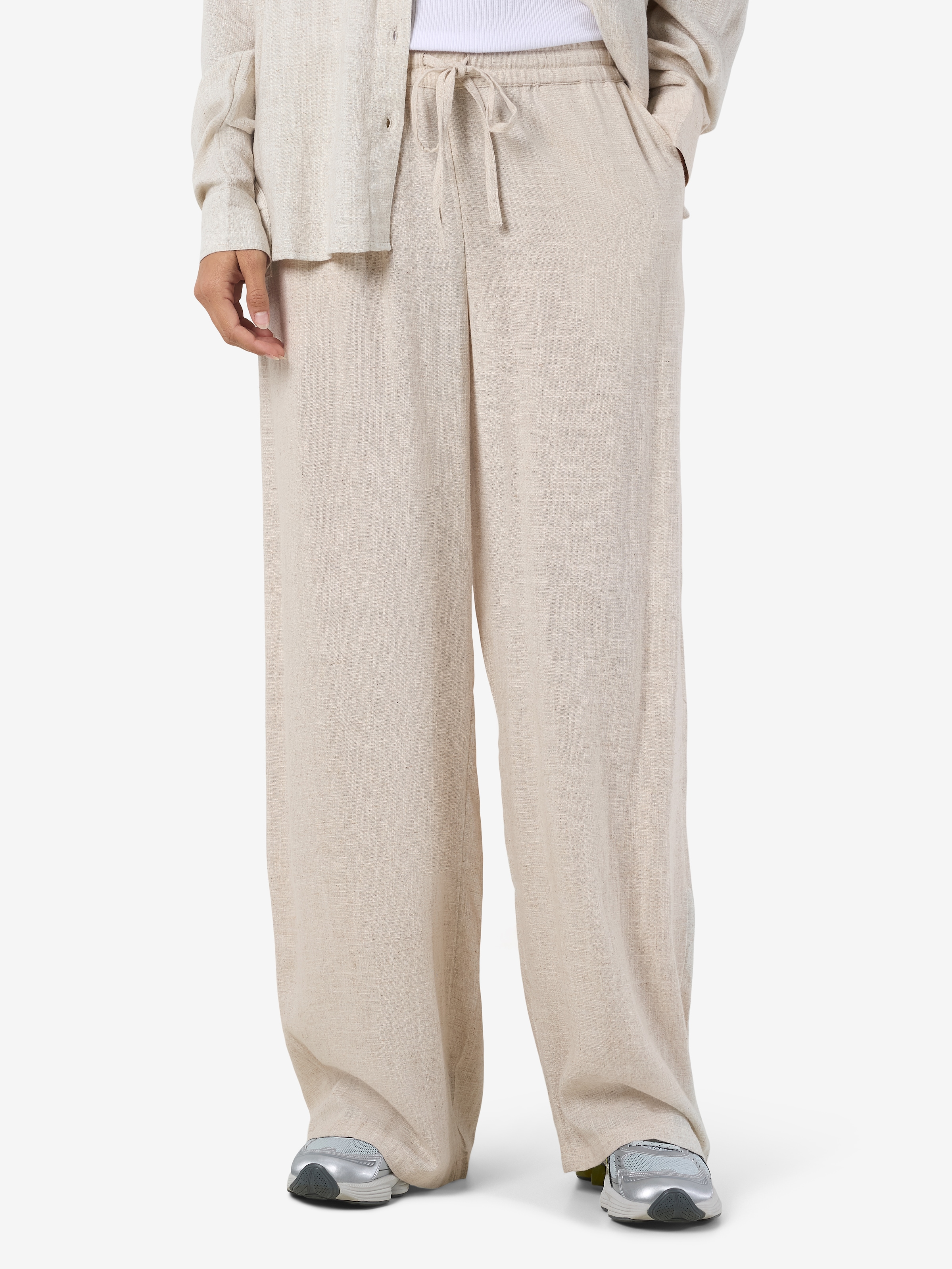 Noisy may Jogger Pants »NMLEILANI NW LOOSE PANTS WVN NOOS«
