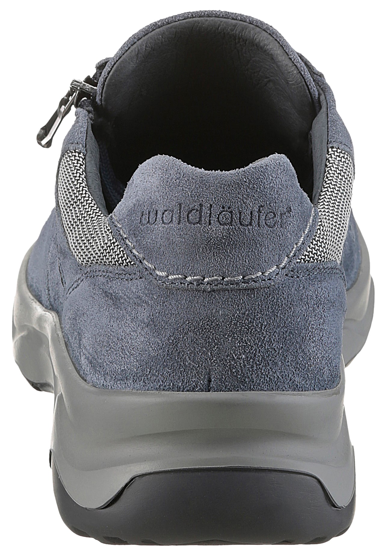 Waldläufer Sneaker »H-MAX«, Schnürschuh, Halbschuh mit zusätzlichem Reißverschluss, H-Weite
