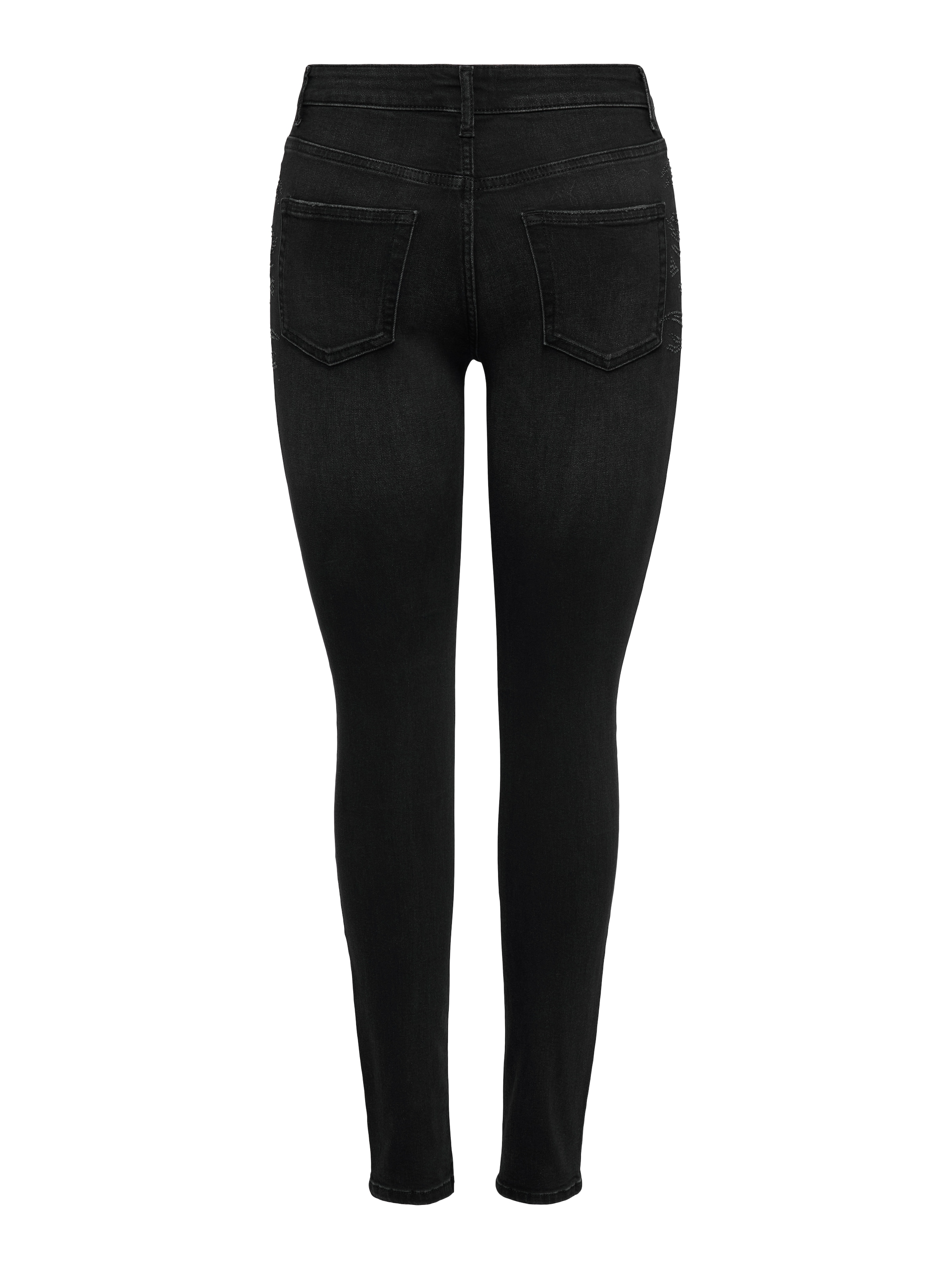 ONLY Skinny-fit-Jeans »ONLBLUSH RHINESTONE HW SKINNY DNM TAI«