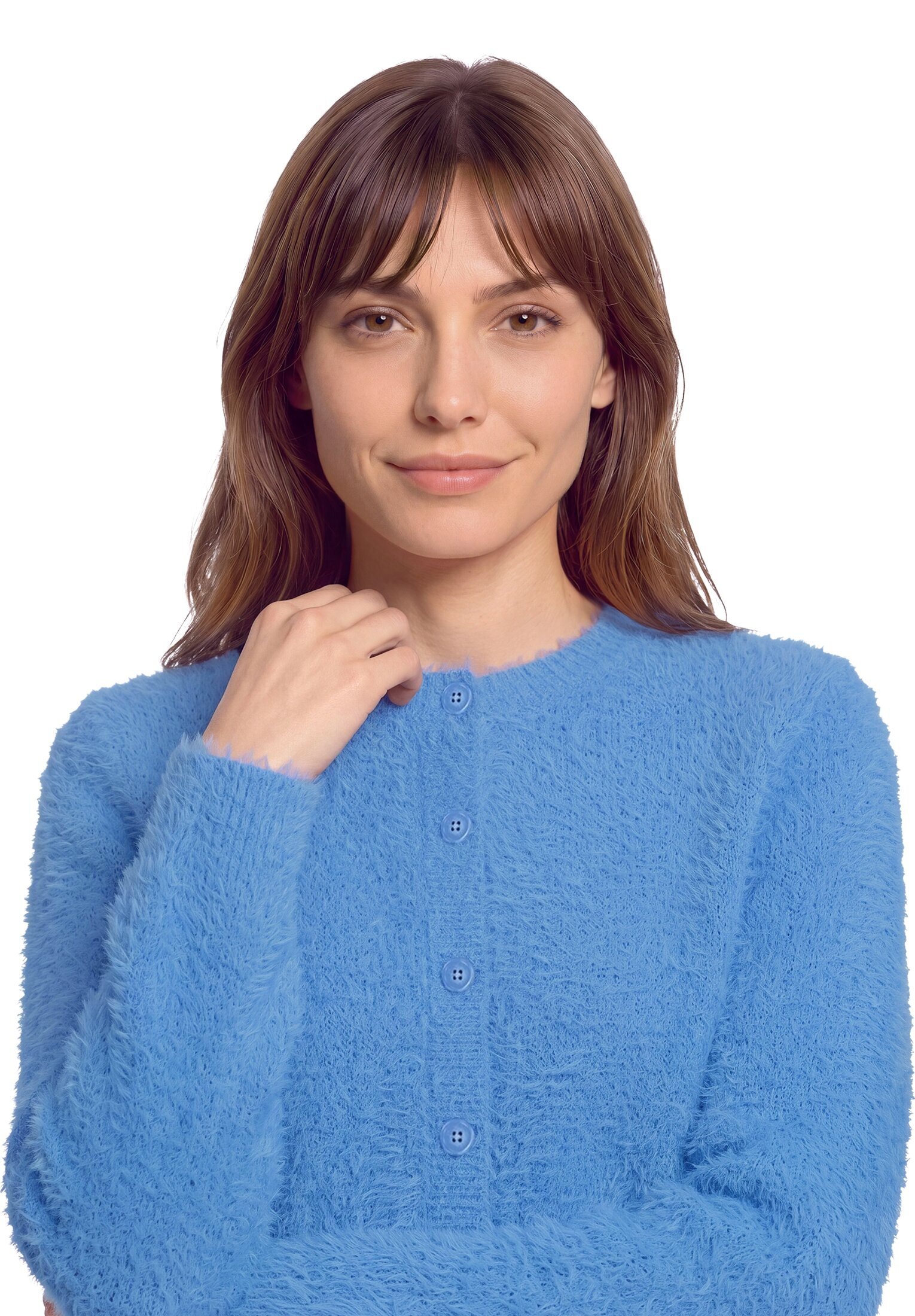 Betty&Co Cardigan »Strick-Cardigan mit Effektgarn«