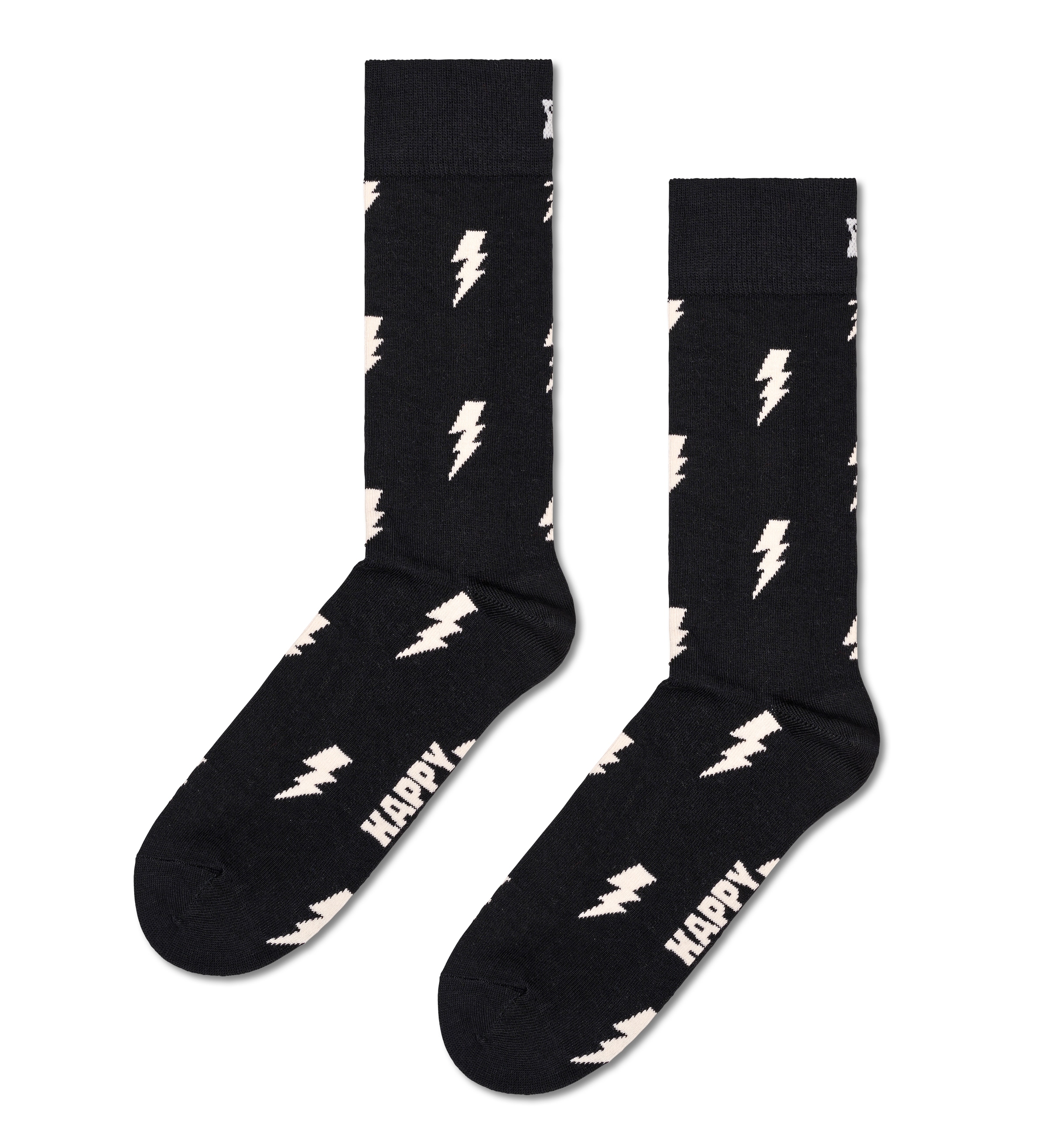 Happy Socks Langsocken, (2er Pack), mit coolem Burger-Motiv