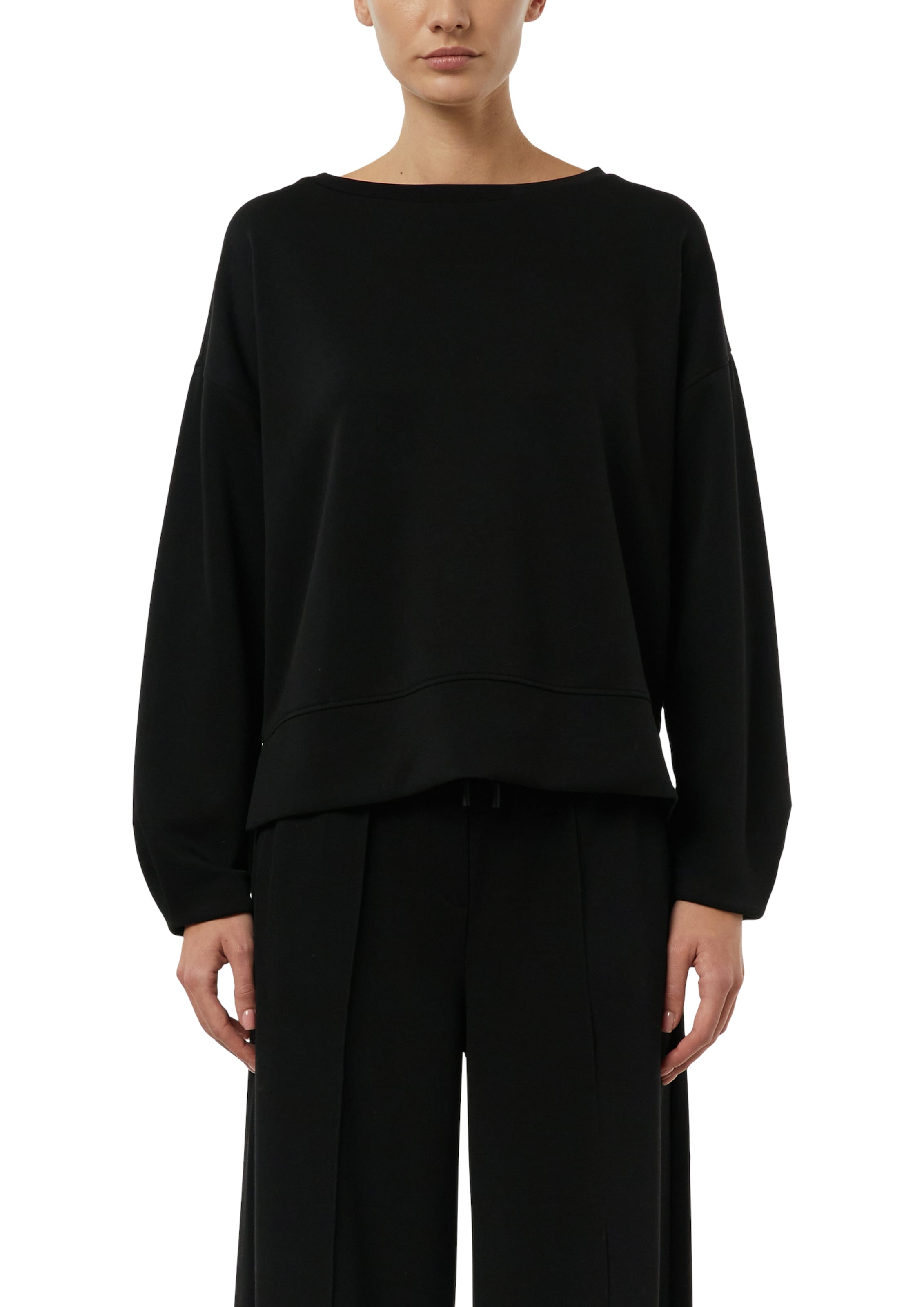 Comma Sweater , unifarben, mit Viskose und Stretch
