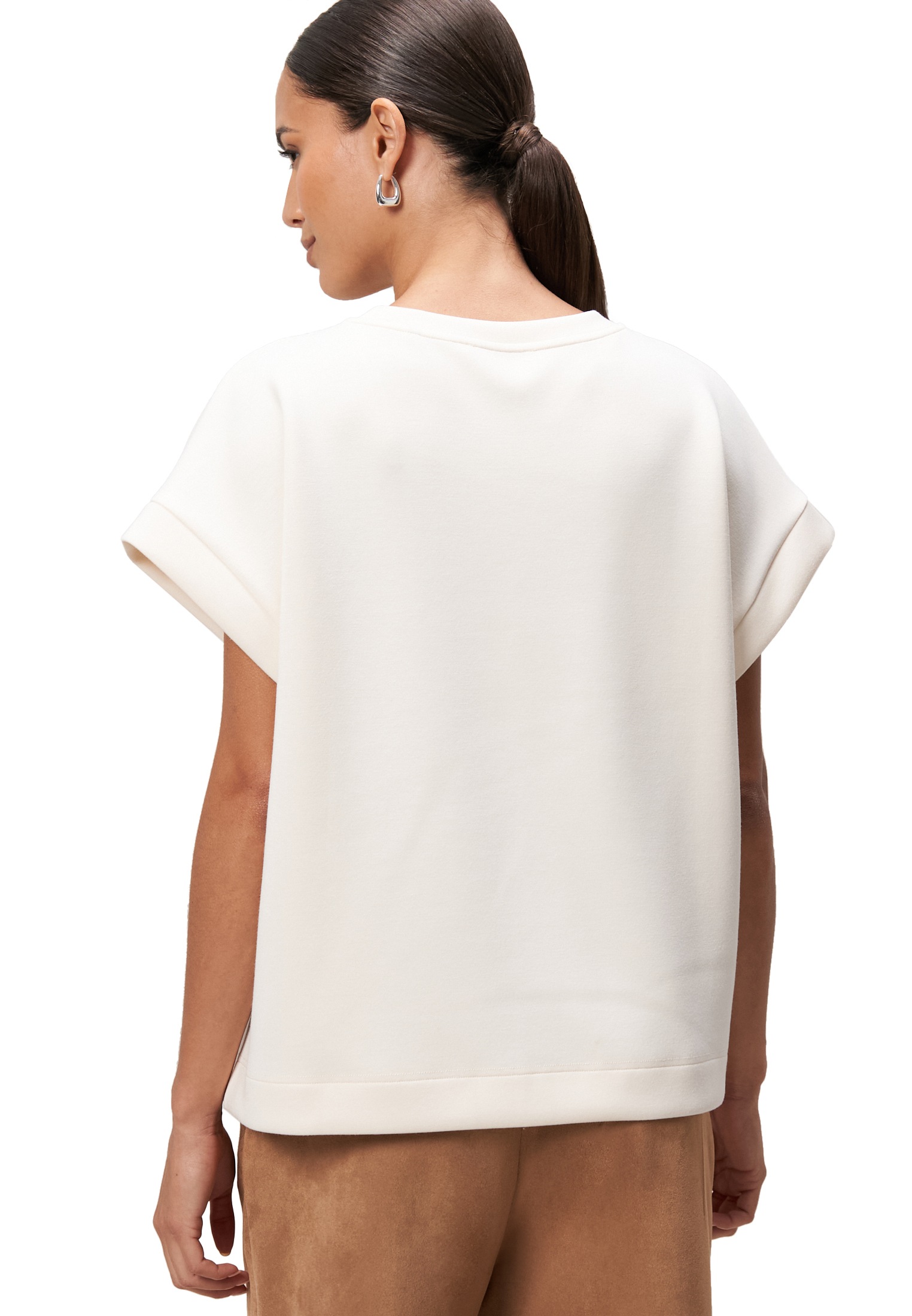 Zero Sweatshirt »Sweatshirt mit Nieten«
