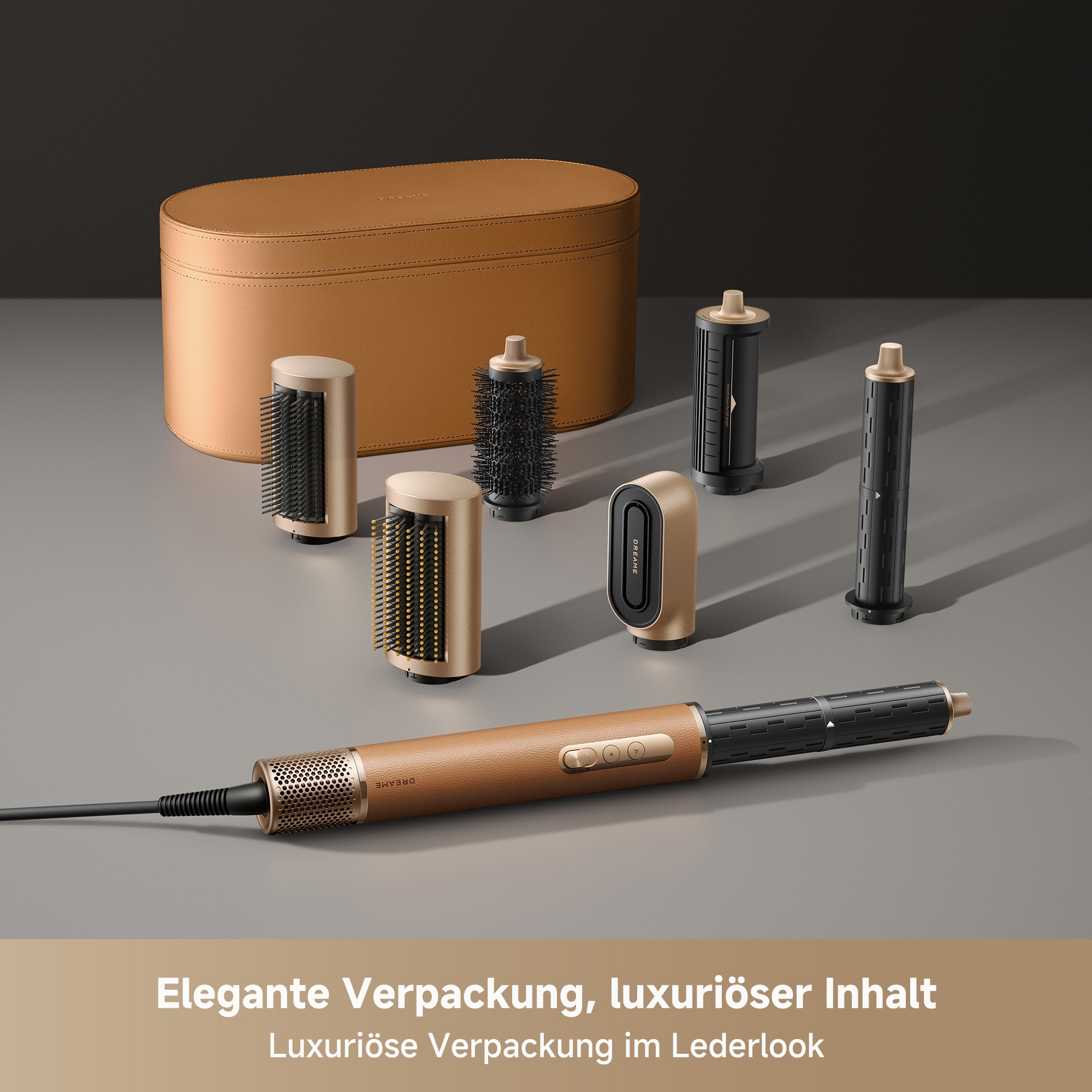 Dreame Multihaarstyler »Airstyle Pro«, 7 Aufsätze, 7 Aufsätze, 3 Temperatur- & Geschwindigkeitsstufen, leise mit 75 dB