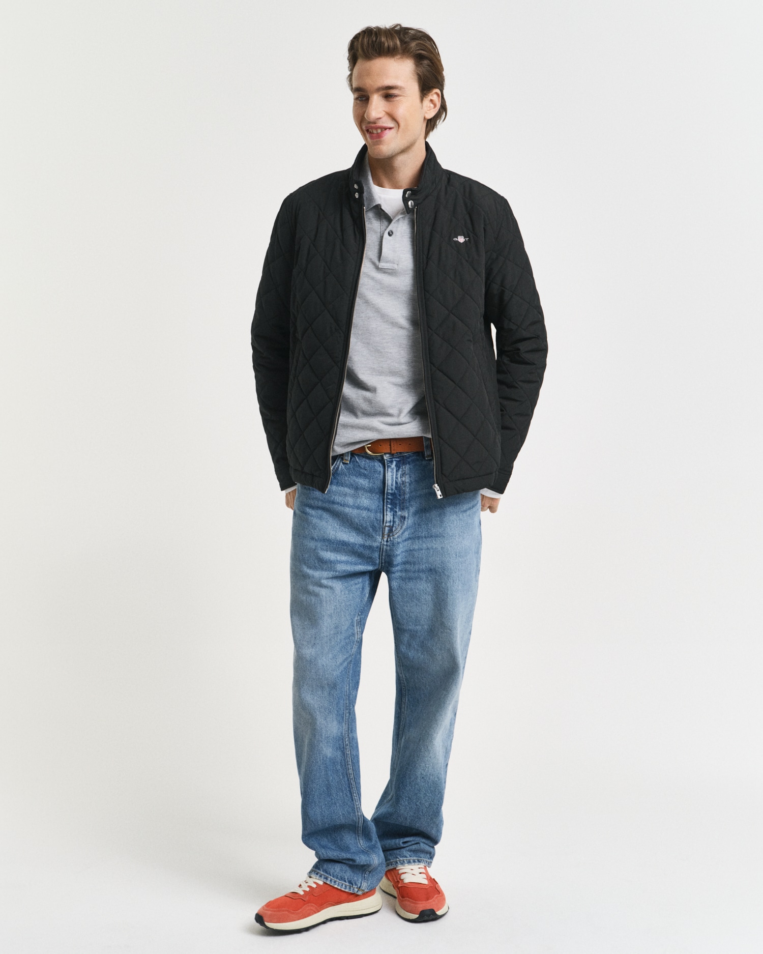 Gant Steppjacke »QUILTED WINDCHEATER« mit Rautensteppung