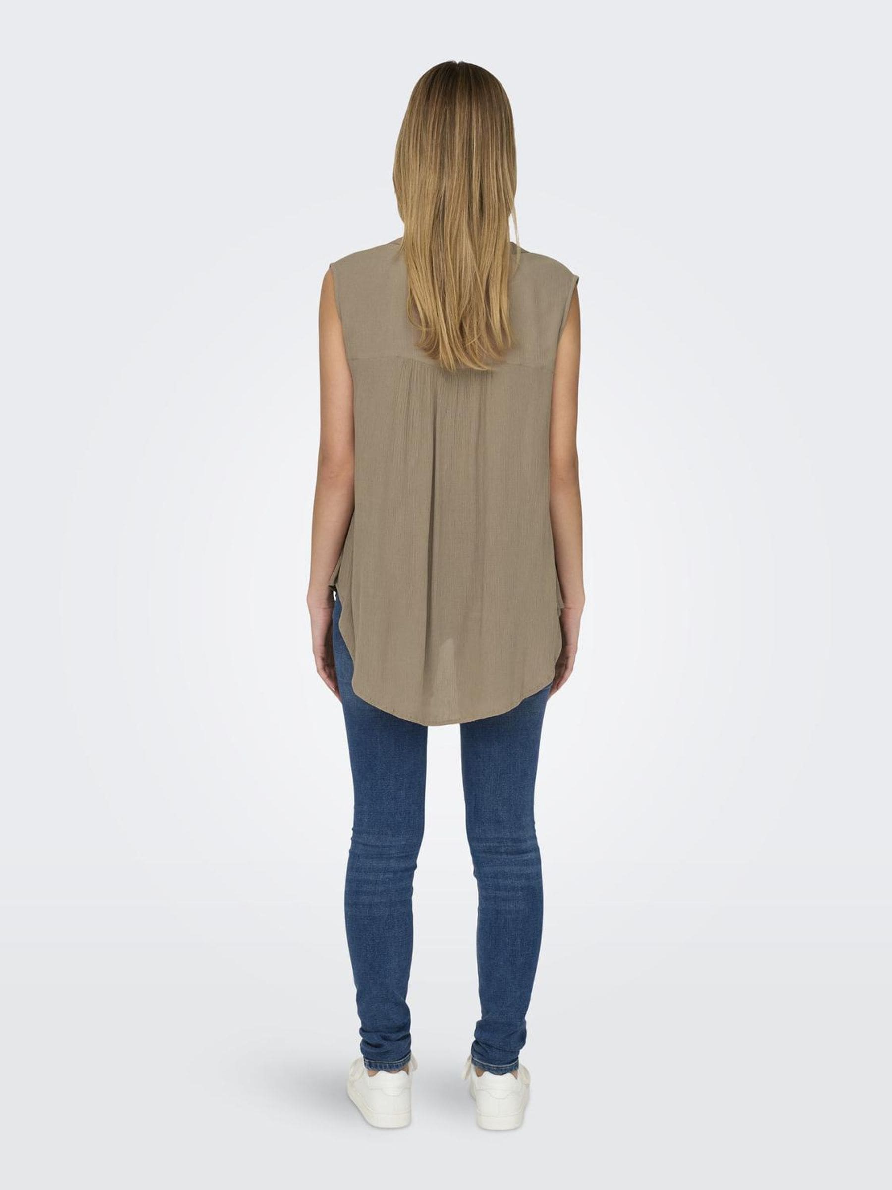 ONLY Blusentop »ONLJETTE LIFE S/L TOP WVN NOOS«