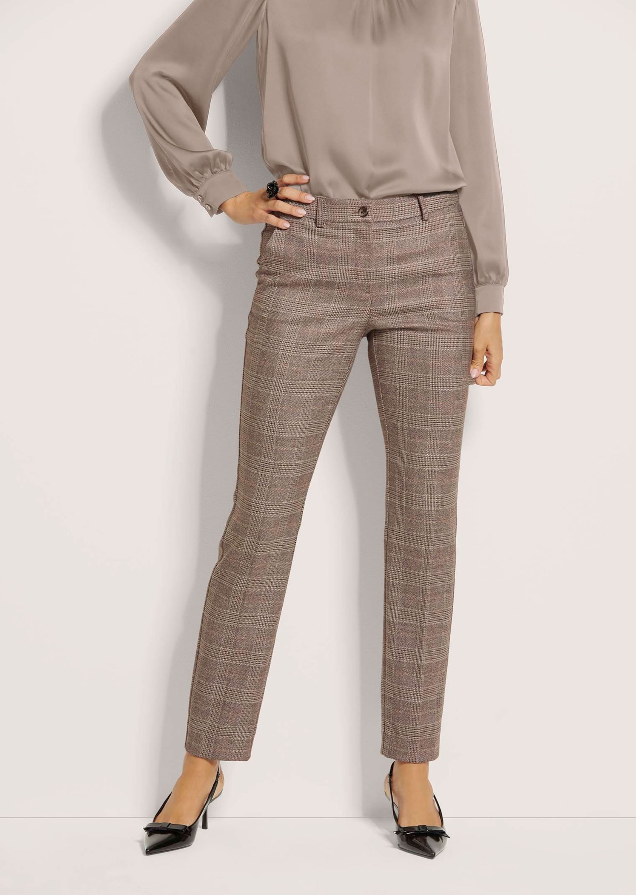 MADELEINE Stoffhose »Stoffhose Glencheck-Hose mit Stretch«