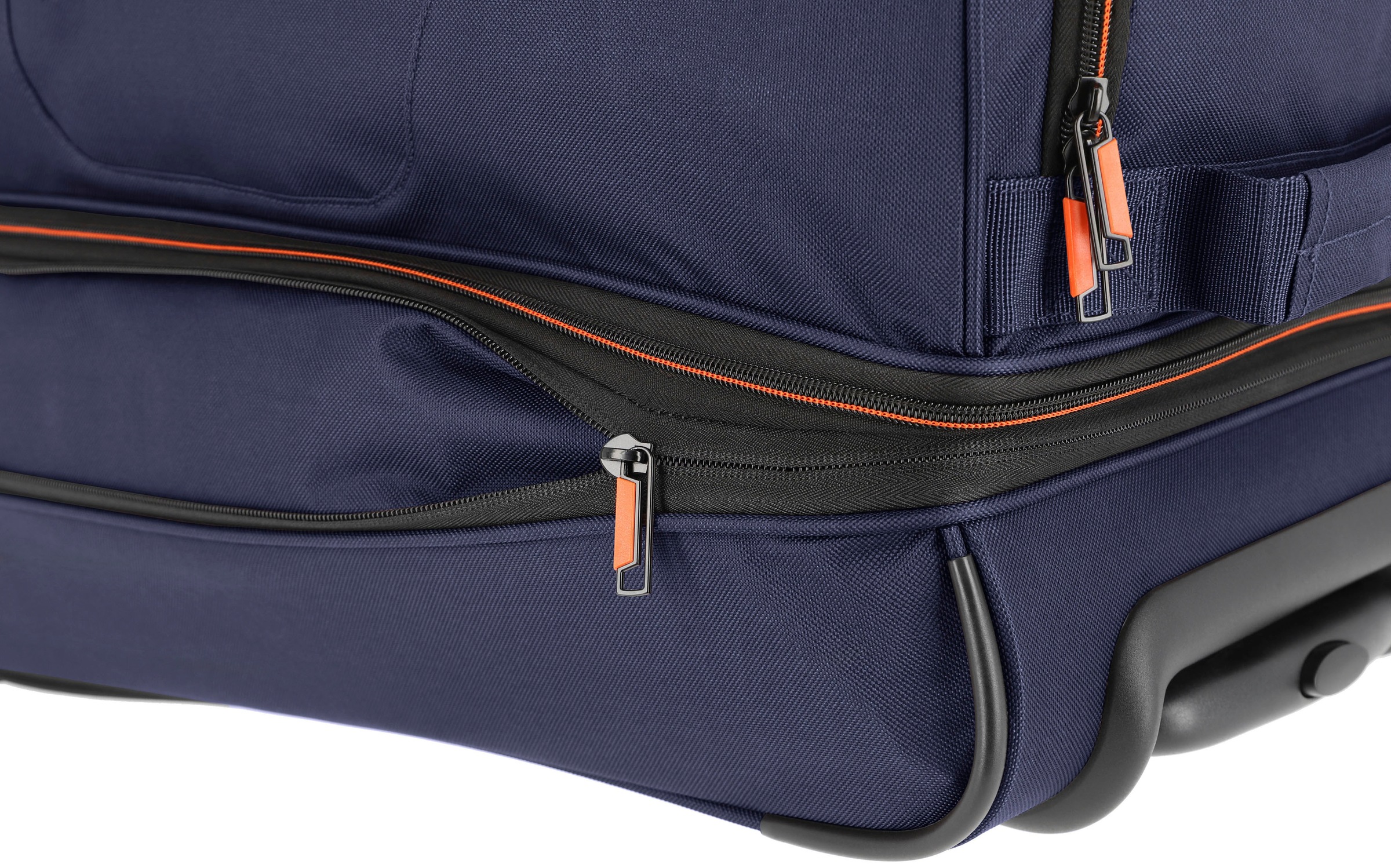 travelite Reisetasche »Basics, 55 cm, marine/orange«, mit Rollen online  kaufen | UNIVERSAL