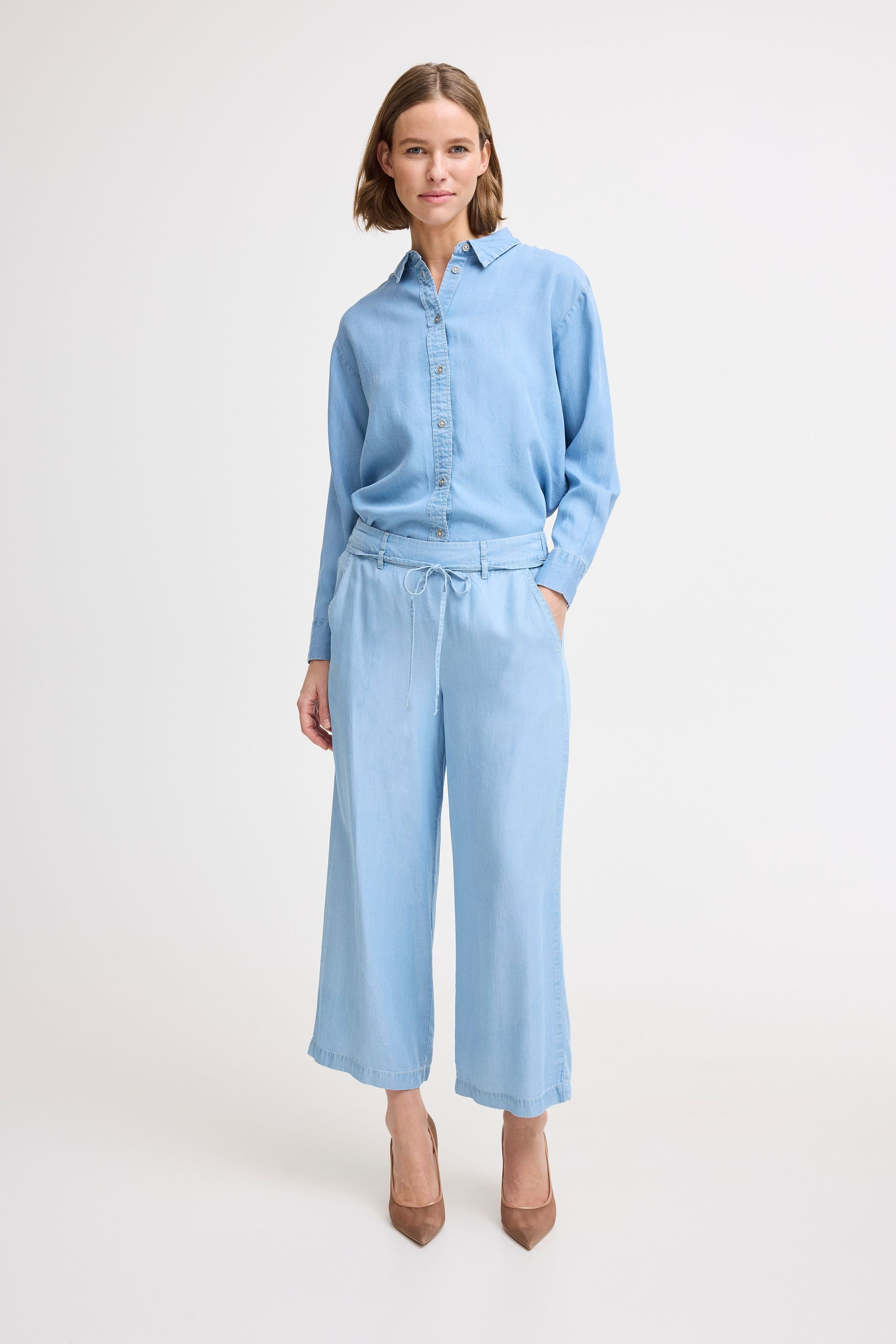 b.young Loungehose »Loungehose BYKOSMO CROP PANTS«