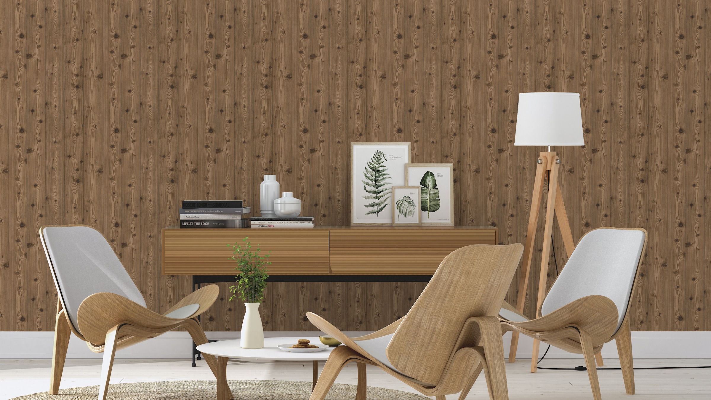 Rasch Papiertapete »mit Holzoptik«, Holz, Holz