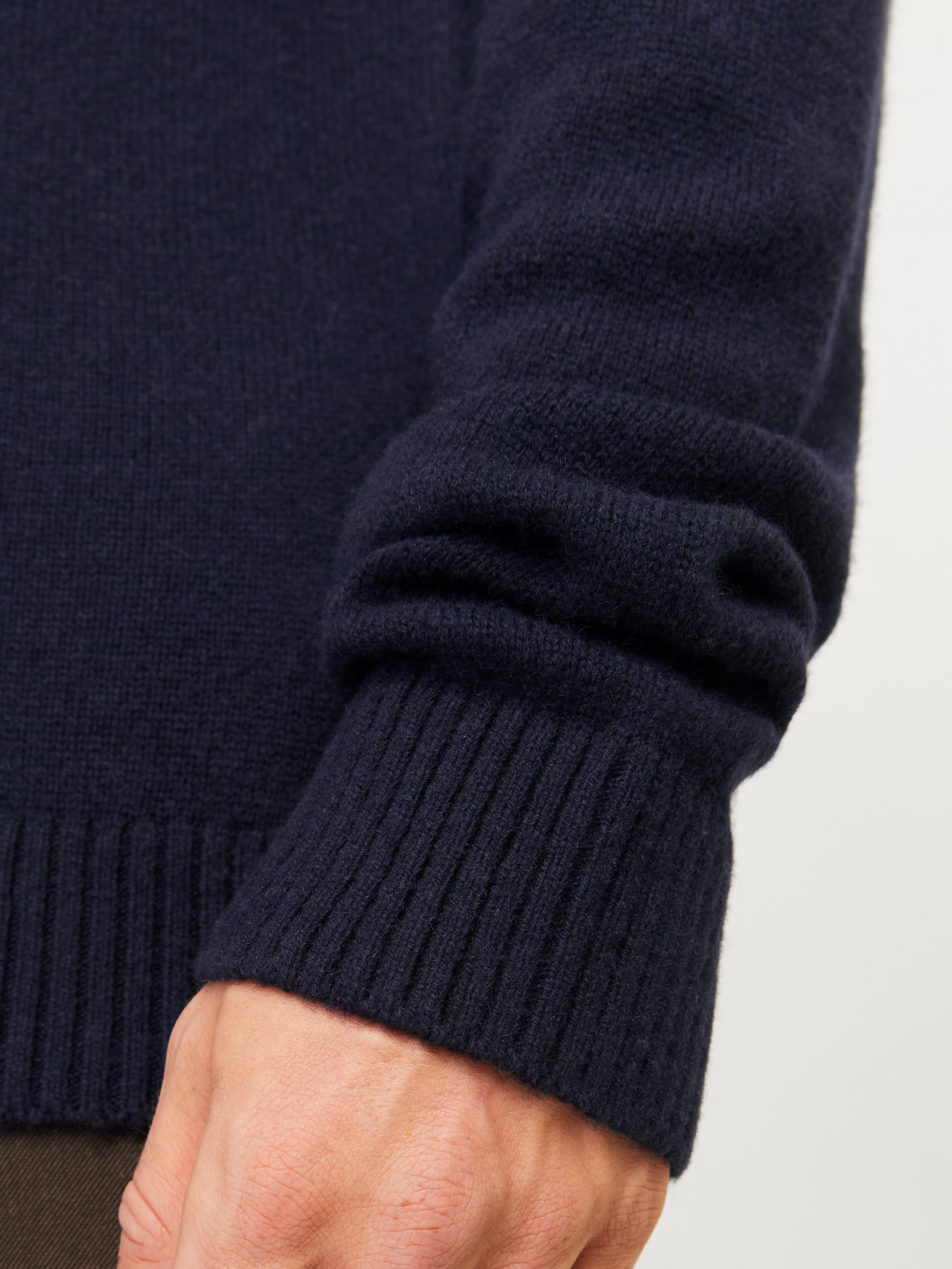 Jack & Jones Rundhalspullover »JPRBLULAMBSWOOL KNIT CREW NECK«