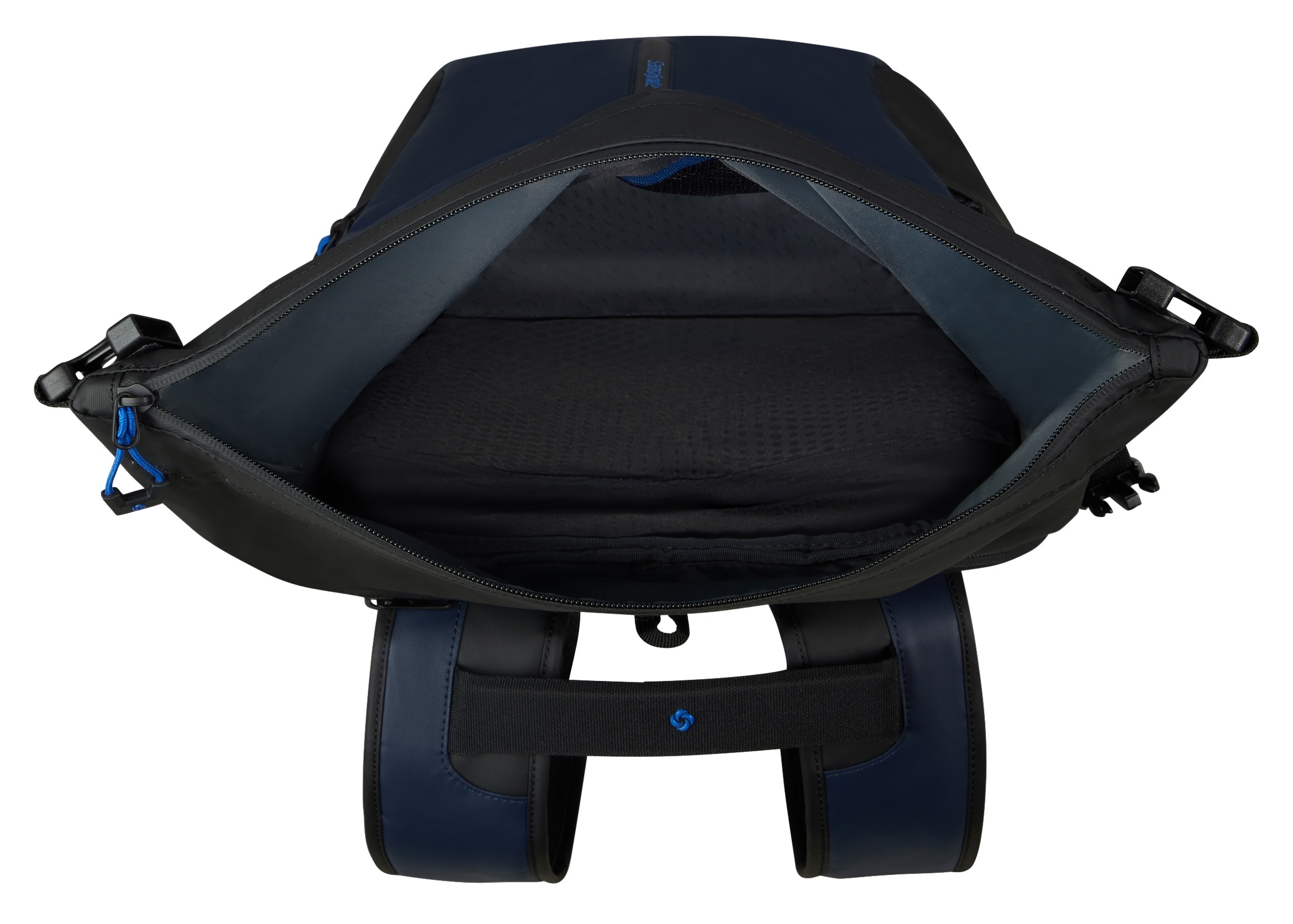 Samsonite Reiserucksack »ECODIVER L«, Freizeitrucksack Laptoprucksack Trolleyaufstecksystem Rolltop Backpack