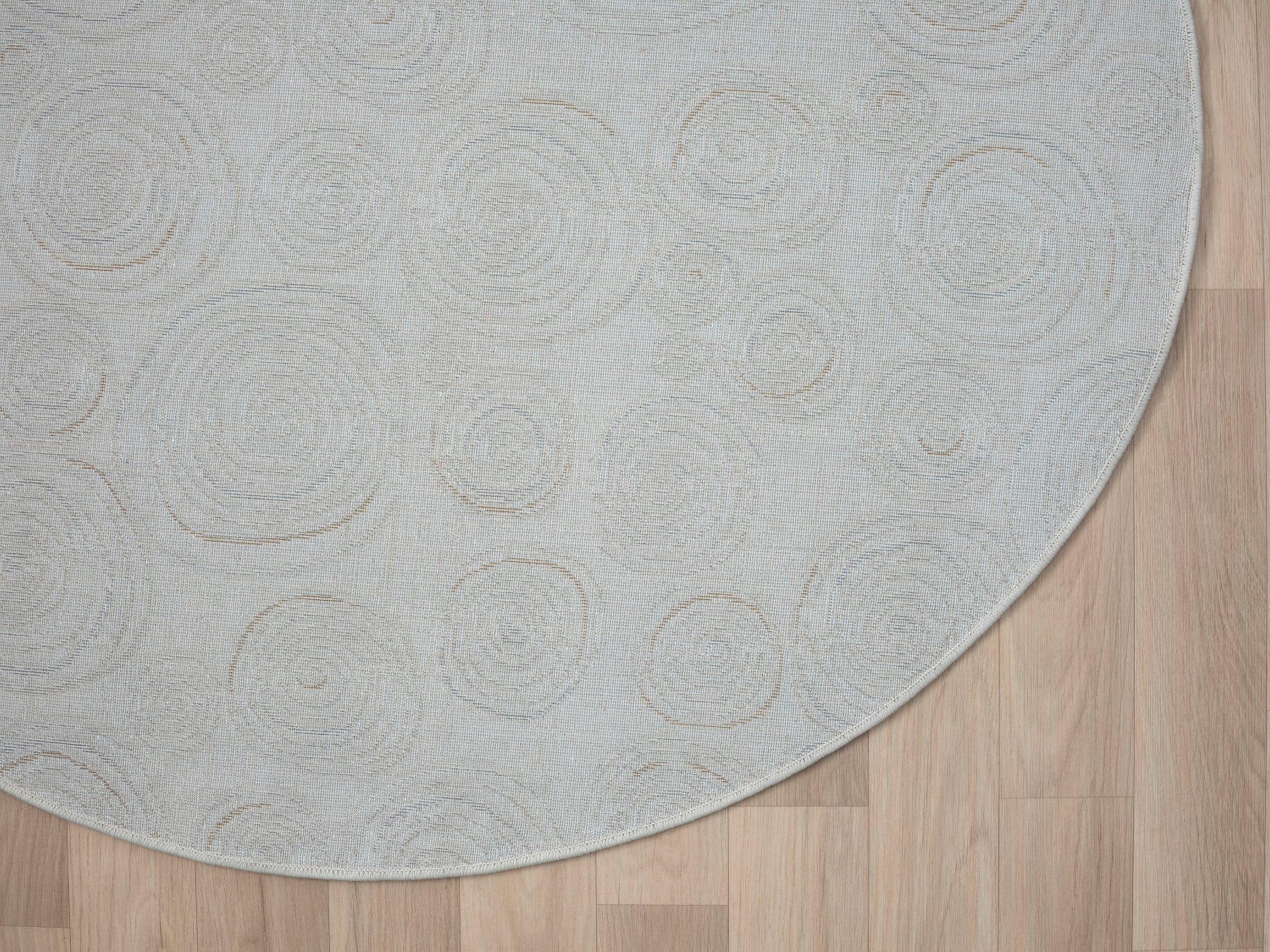 Myflair Möbel & Accessoires Teppich »My Style«, rund, 10 mm Höhe, Kurzflor, Scandi-Design, besonders weich durch Microfaser
