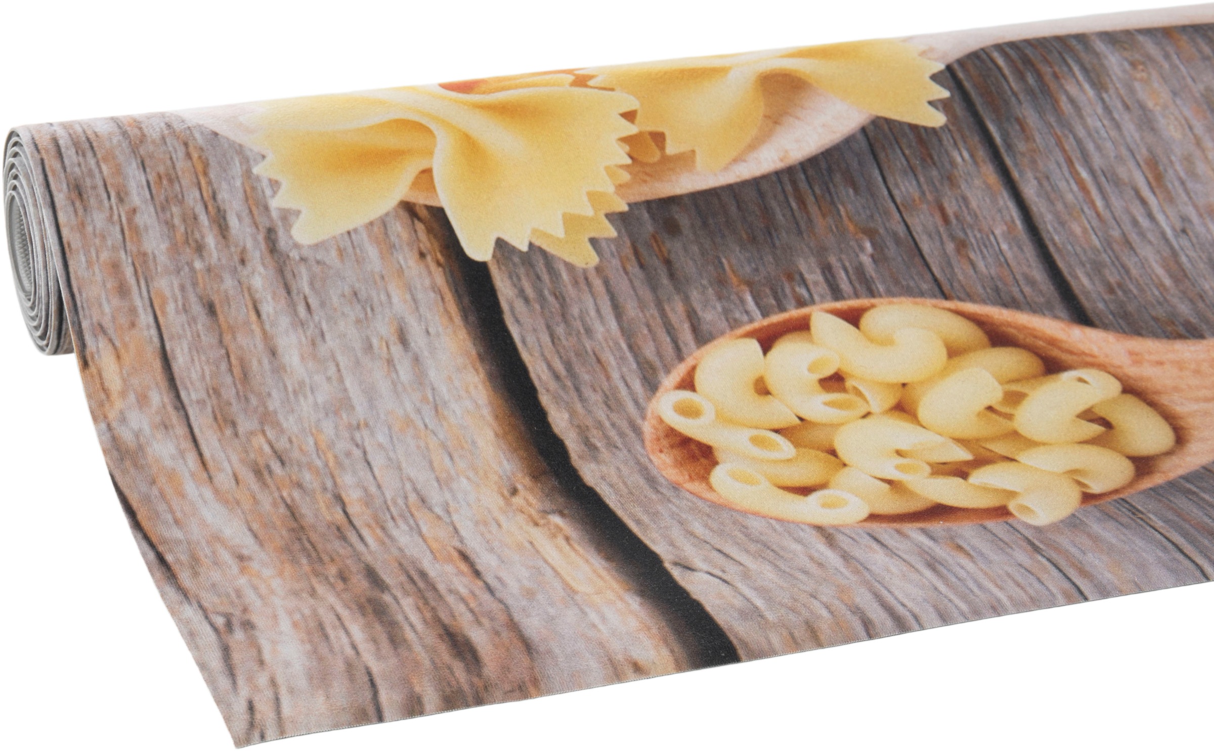 Andiamo abwischbar, 50x150 »Pasta«, Motiv aus Vinyl, rechteckig, Küchenläufer Größe cm rutschhemmend, Nudeln,