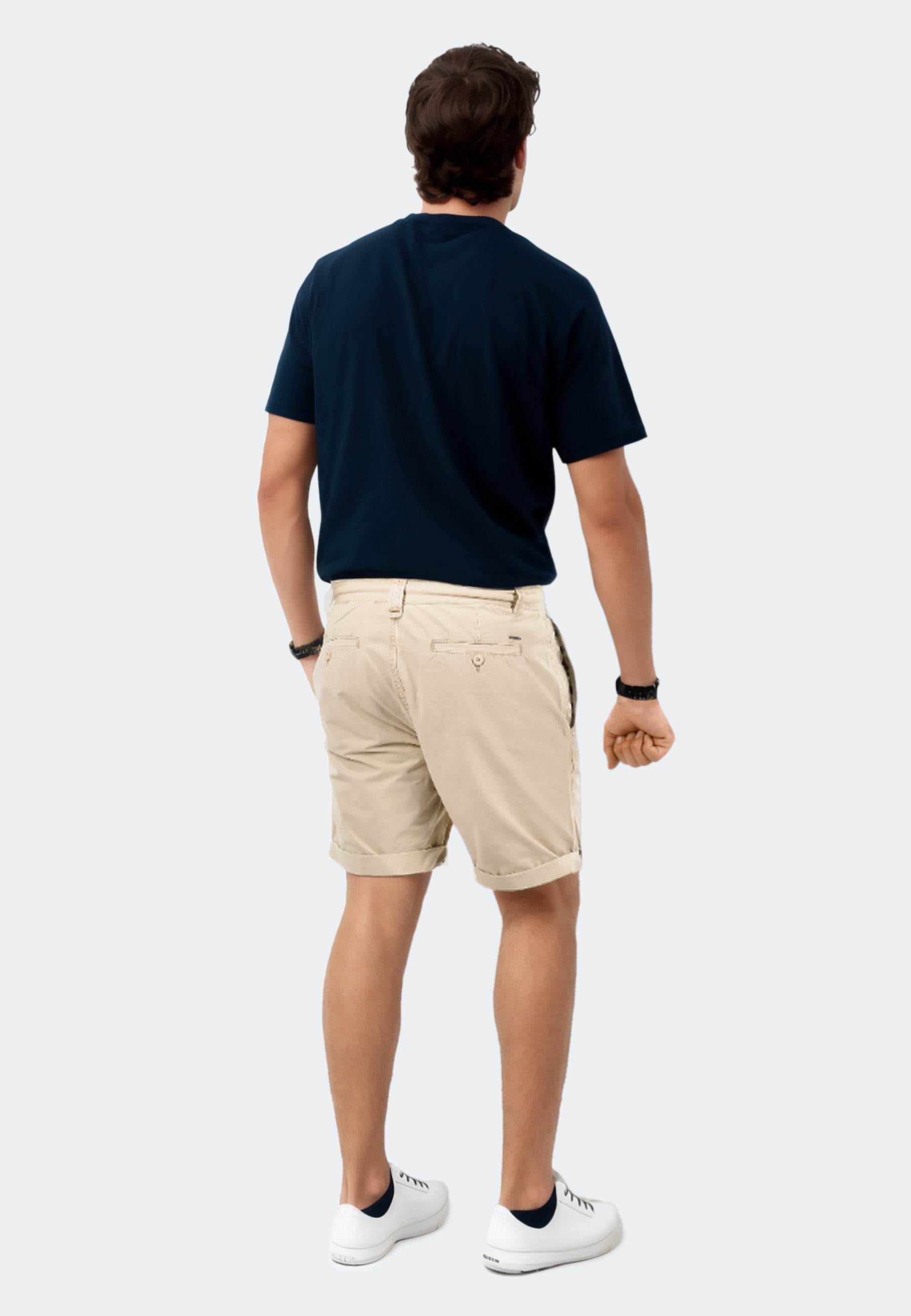 Indicode Shorts »Indicode InCanvar Herren Stoff Shorts B795«