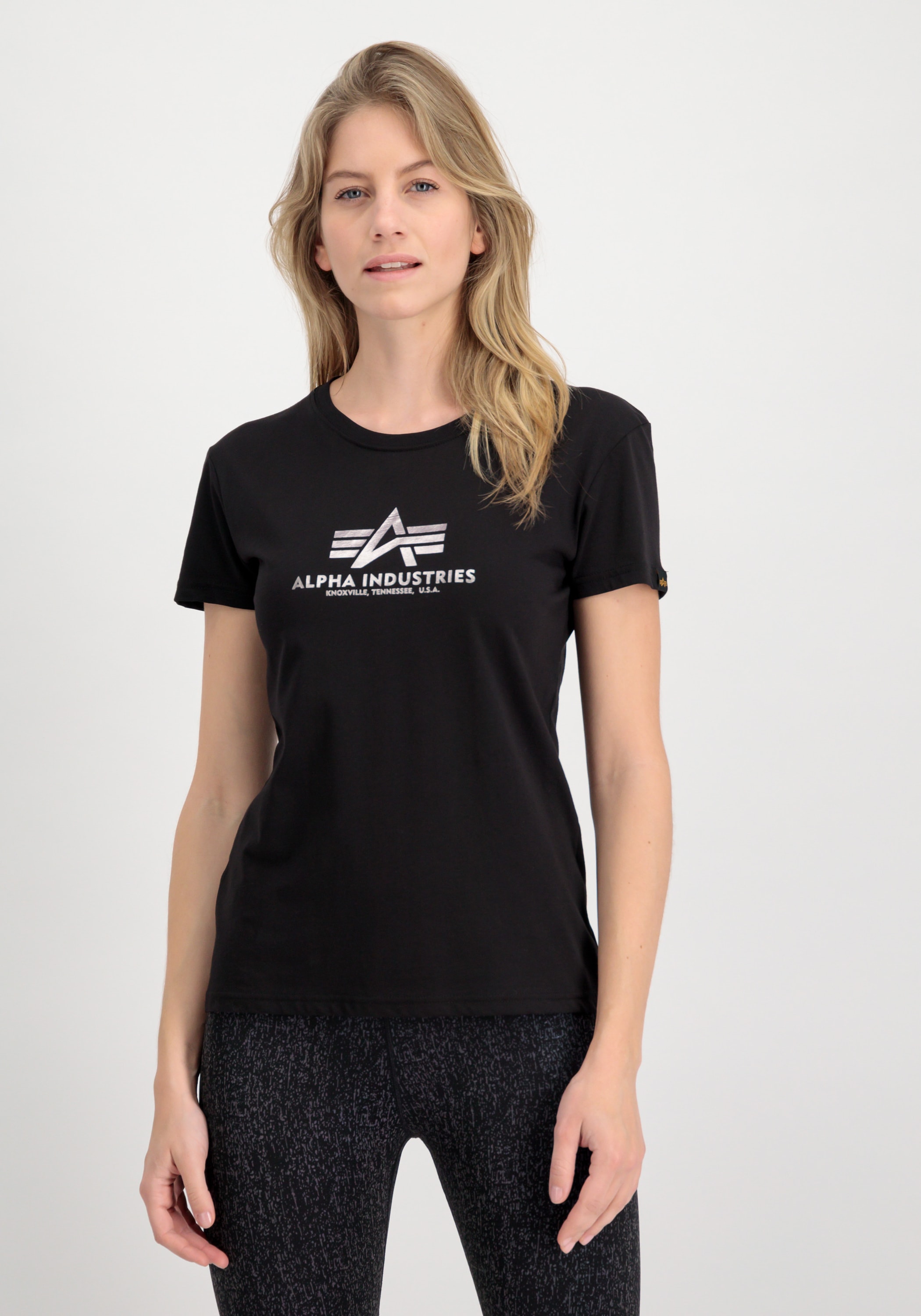 Alpha Industries T-Shirt »Alpha Industries Women - T-Shirts New Basic T-Shirt BL FP W«