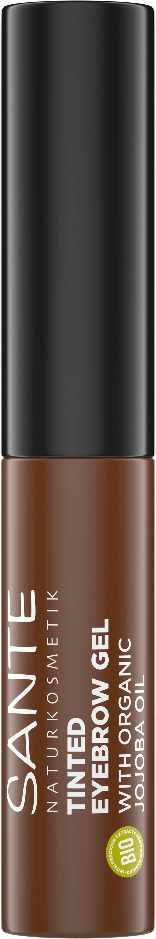 SANTE Augenbrauen-Gel »Tinted Eyebrow Gel«, mit Bio-Jojobaöl