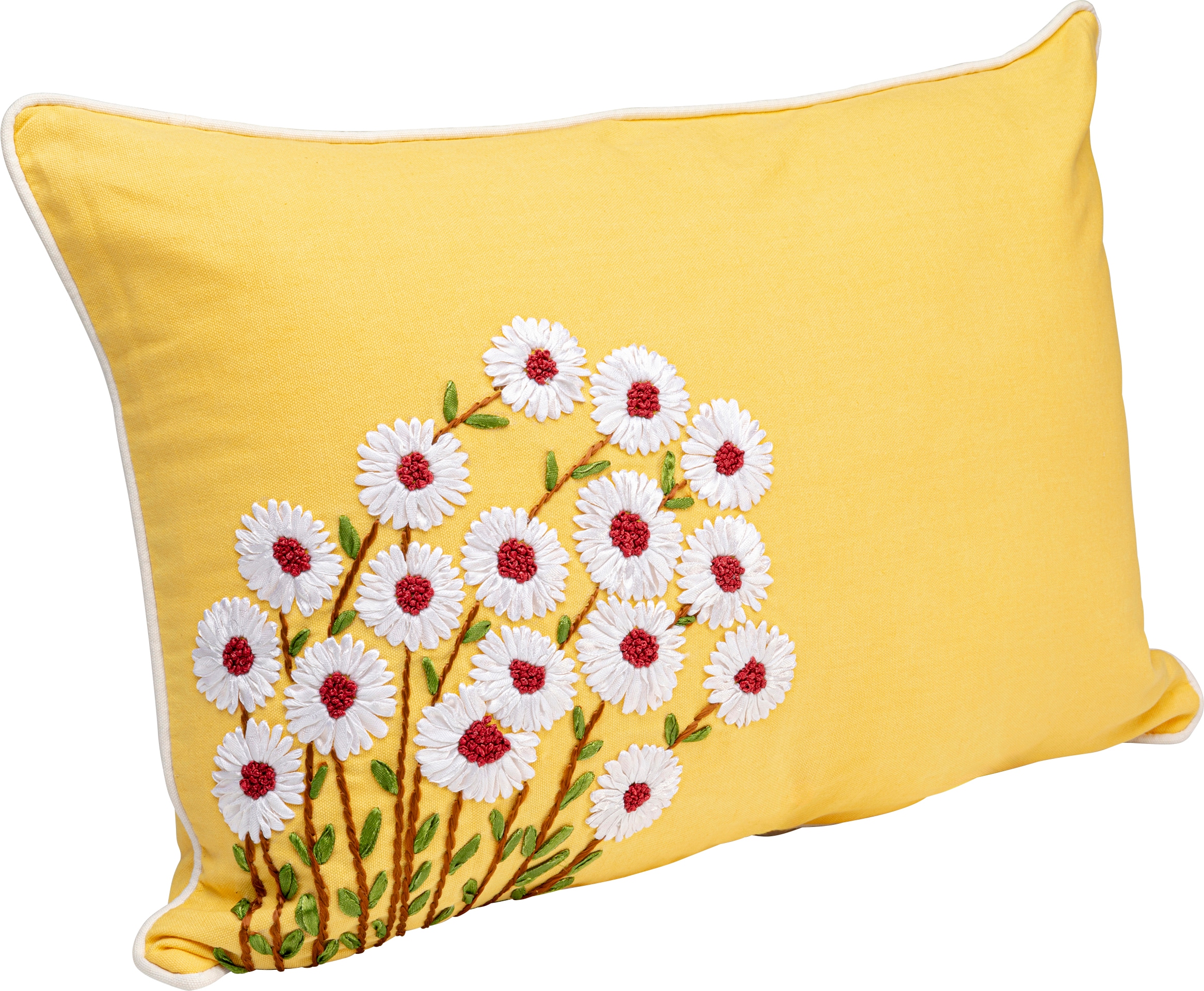 Kare Design Dekokissen »Margarita, Kissenhülle mit Füllung, 40x60 cm« stützt Kopf und Nacken angenehm und sorgt für erholsamen Schlaf