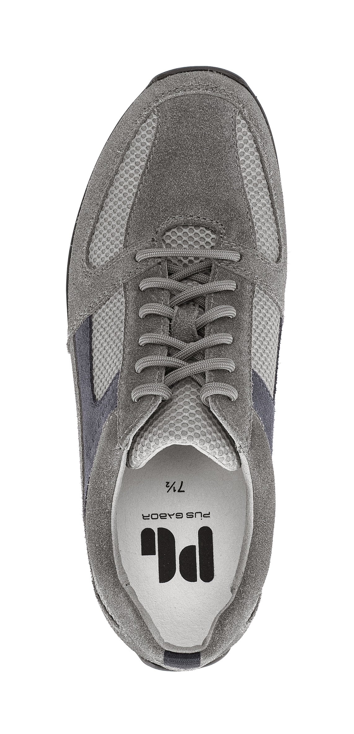 Pius Gabor Sneaker  , Freizeitschuh, Halbschuh, Schnürschuh mit Kontrastbesatz, G-Weite