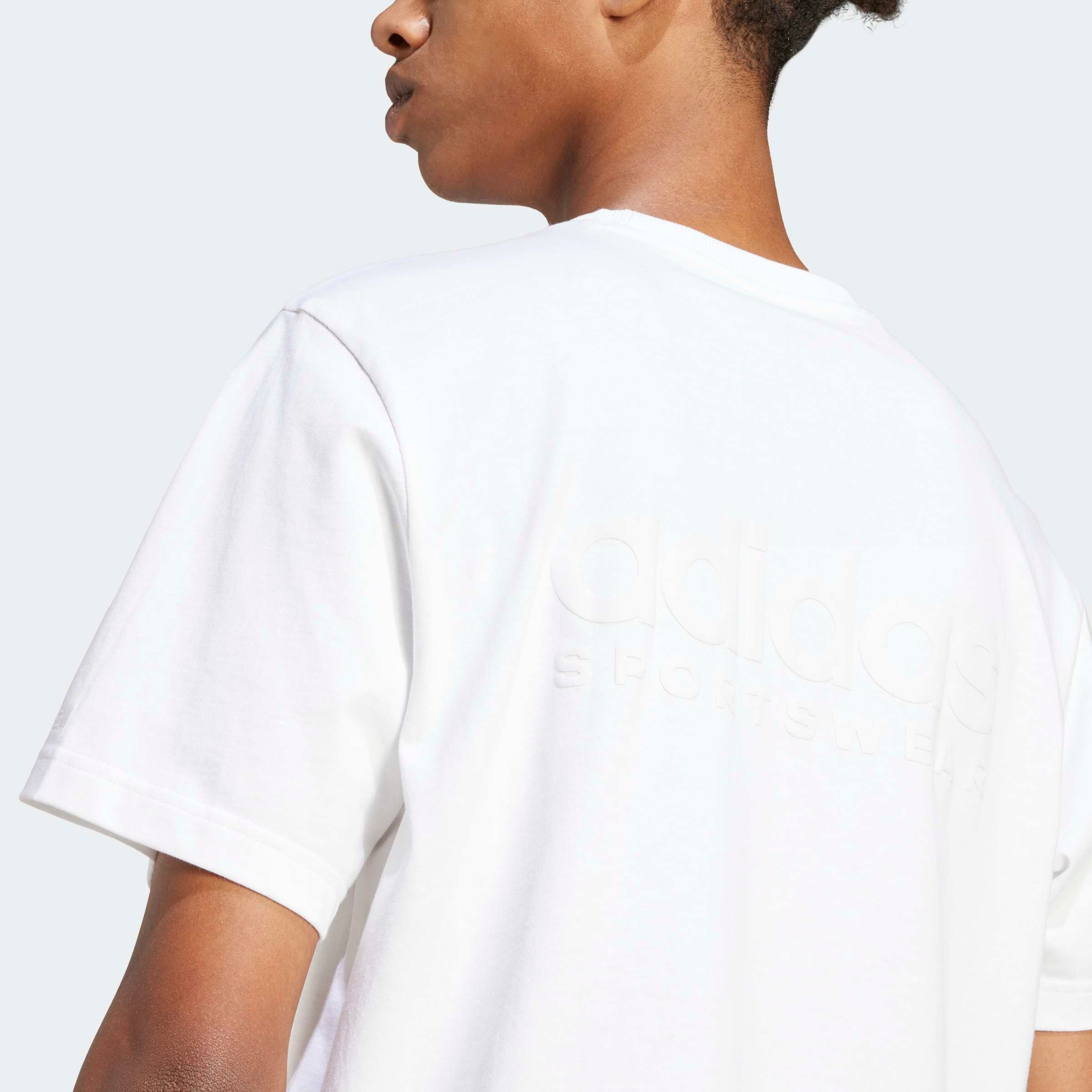 adidas Sportswear T-Shirt »M ALL SZN G T«, Grafik als Schaumprint auf der Rückseite