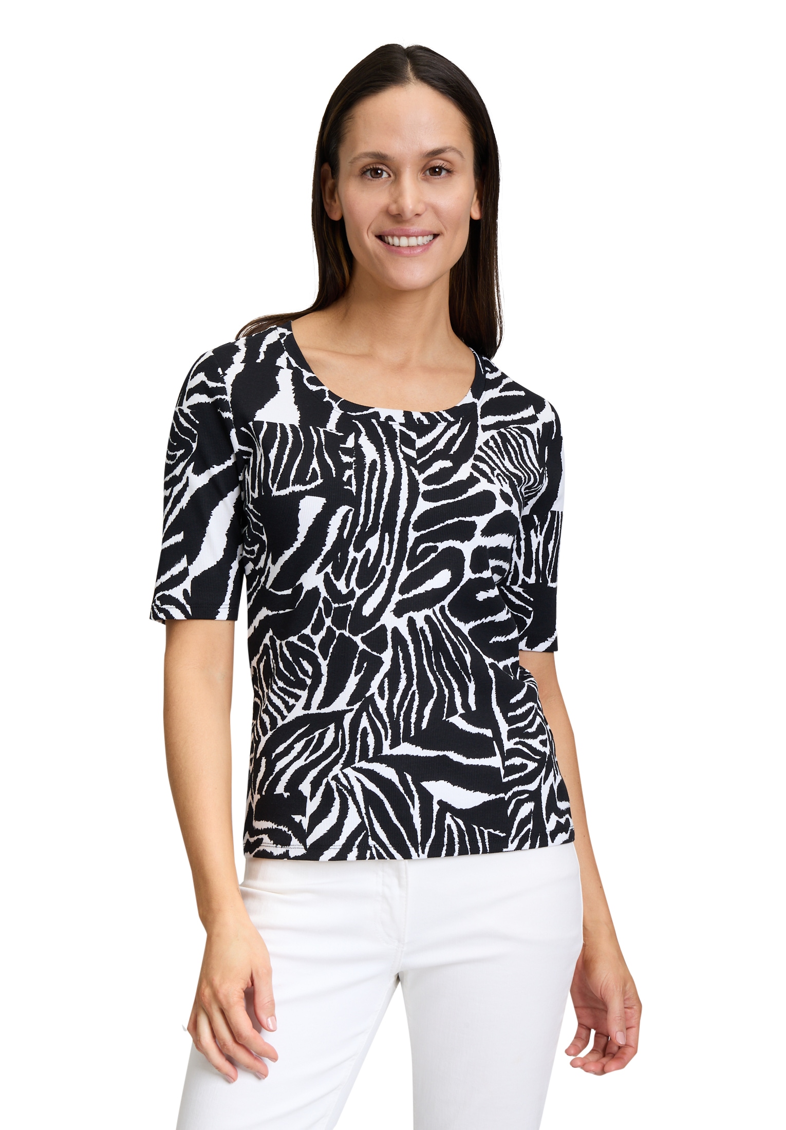Betty Barclay T-Shirt »Basic Shirt mit Rippenstruktur«