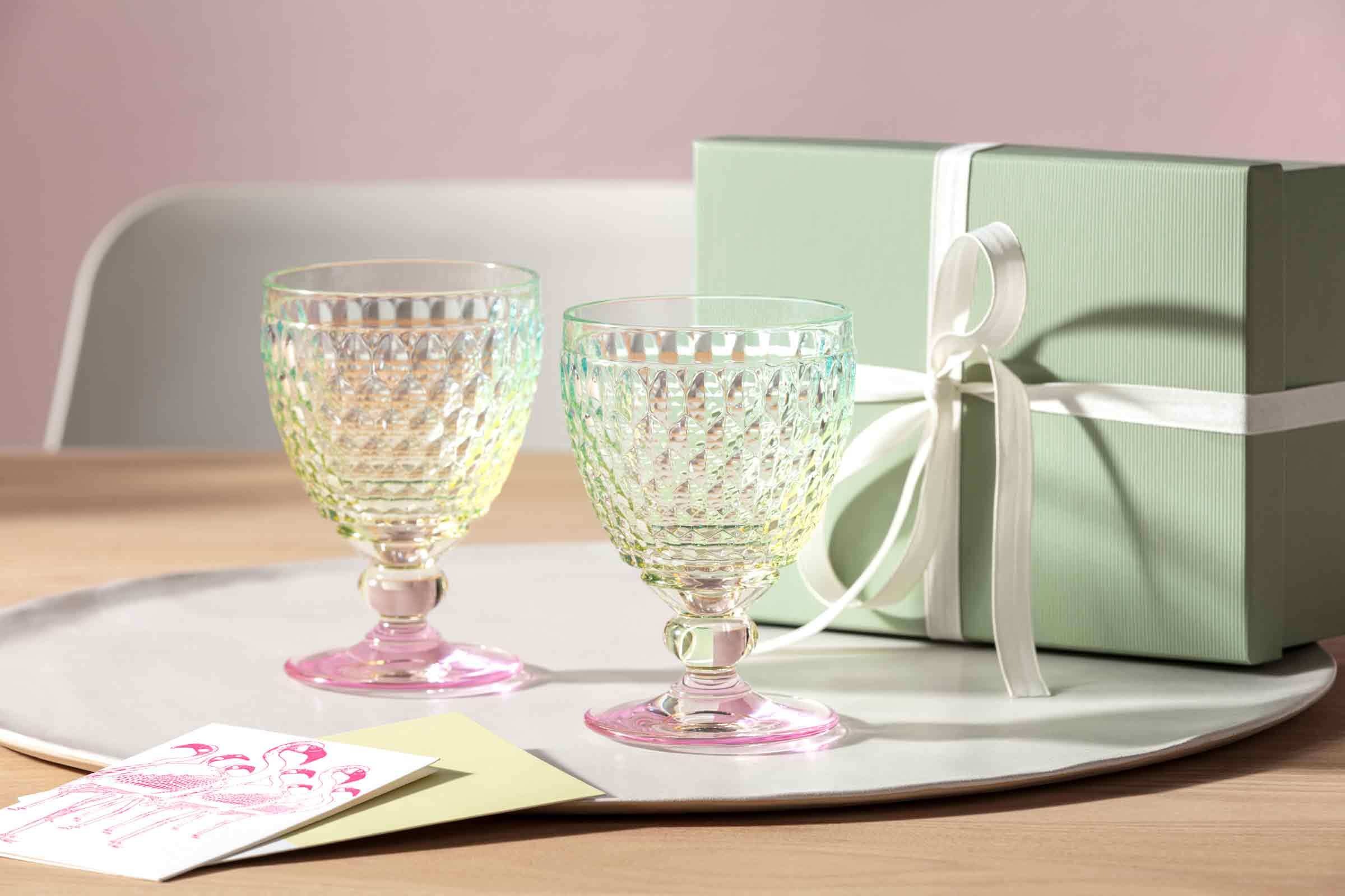 Villeroy & Boch Rotweinglas »Rotweingläser Boston Pearl 200 ml 4er Set bunt«