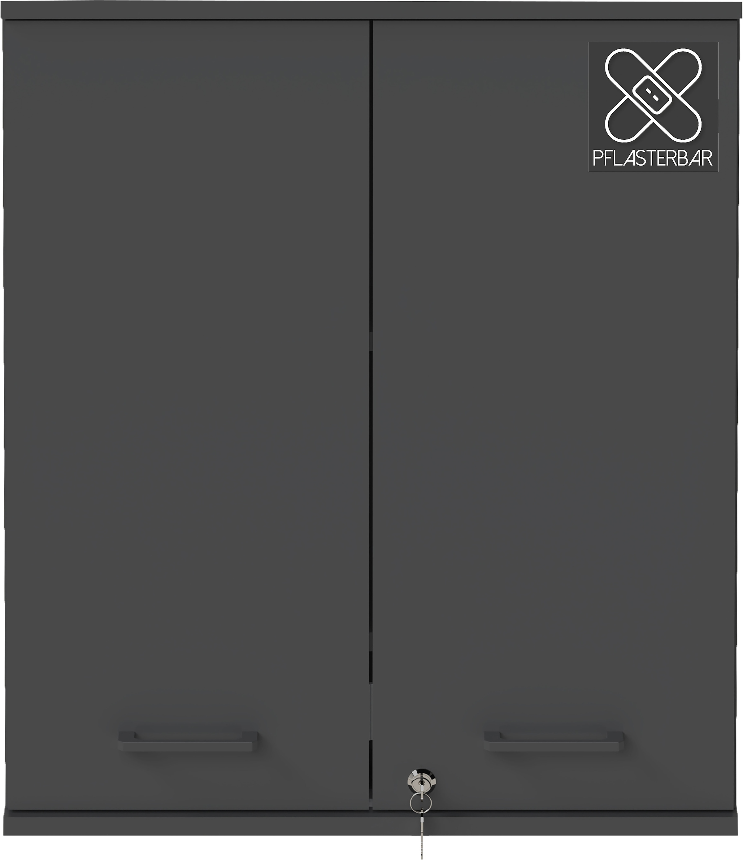 Schildmeyer Medizinschrank »Galeno, mit 3 verschiedenen Aufklebern, Breite 30 cm, Made in Germany« 1 Stk. tlg. Auswahl aus 3 verschiedenen Aufklebern zum Anbringen, Made in Germany