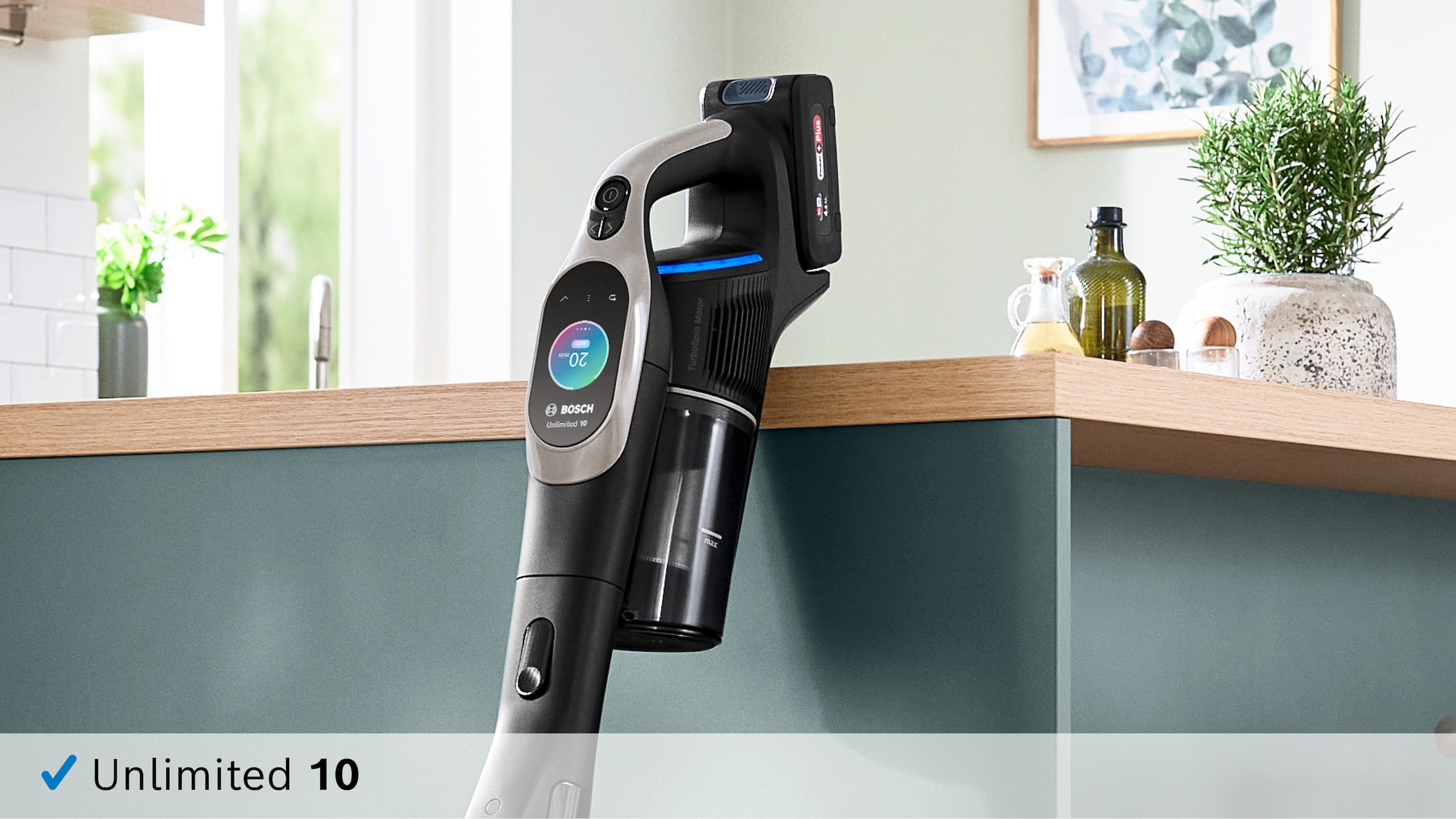 BOSCH XXL-Polsterdüse »XXL-Polsterdüse BHZUNGXXL, 360° Rotation, großer Bürstendurchmesser«, ideal zur Fahrzeug-Innenreinigung, Original-Zubehör, schwarz