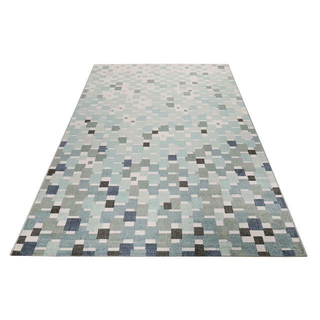 Esprit Teppich »Pacific, In-und Outdoor geeignet«, rechteckig,  pflegeleicht, im Mosaik-Muster, ideal für Terrasse, Küche, Wohnzimmer  online kaufen