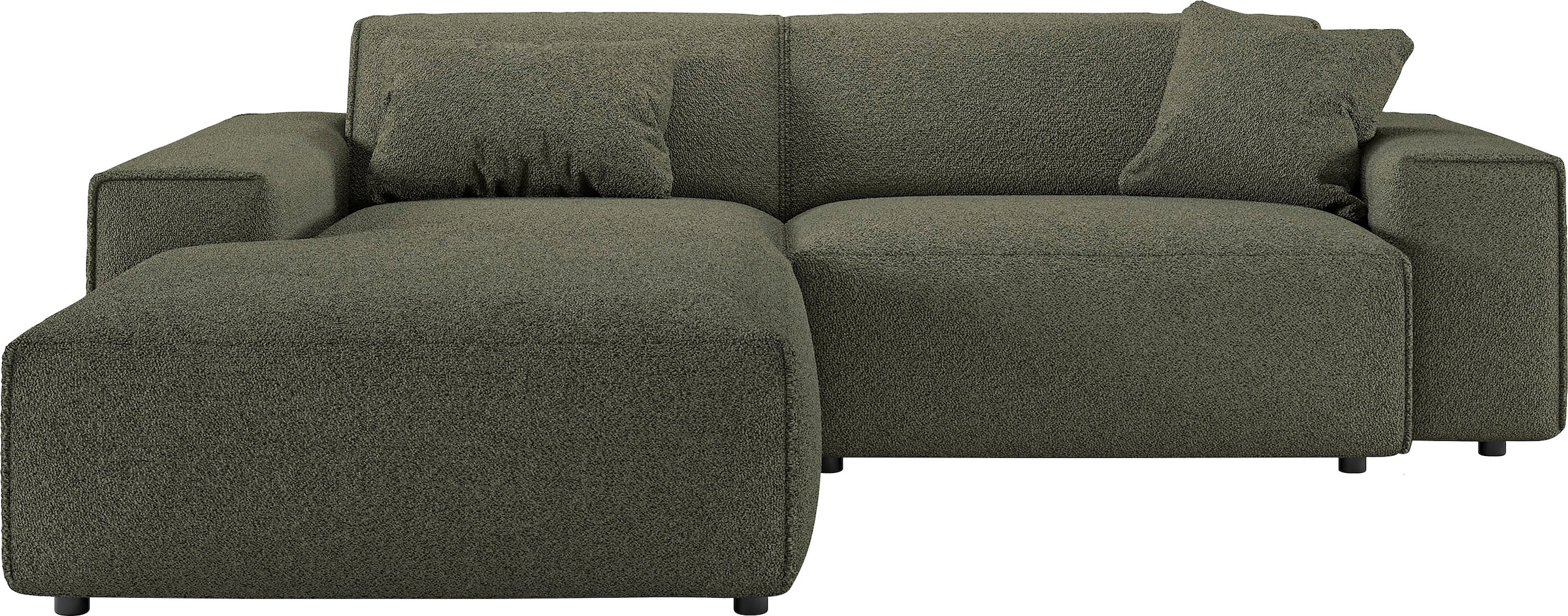 andas Ecksofa »Glimminge L-Form auch in Breitcord, Feincord + Easy care-Bezug,«, Breite 234, Zierkissen