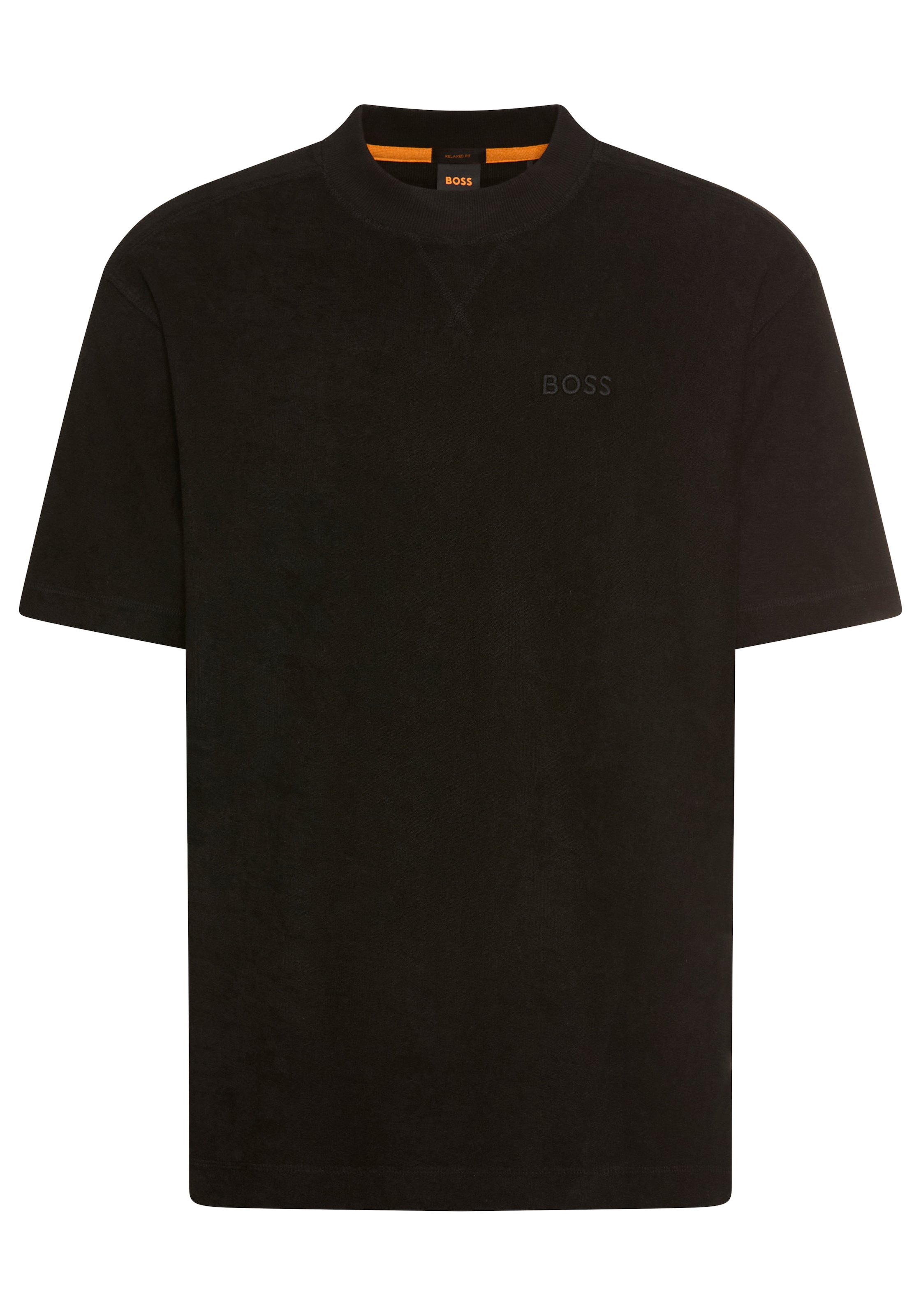 BOSS ORANGE T-Shirt »TeeTowel«, mit Rundhalsausschnitt