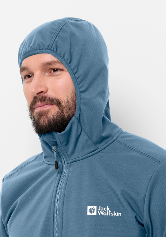 Jack Wolfskin Softshelljacke »BORNBERG HOODY M«, mit Kapuze