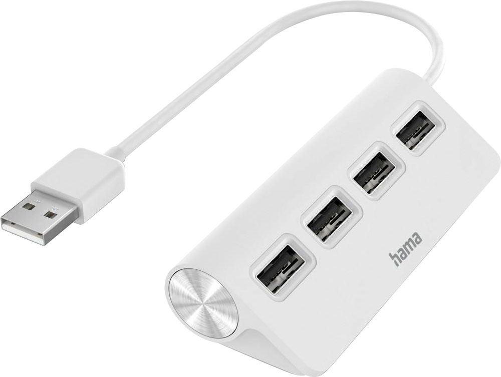 USB-Adapter »USB-Hub mit 4 USB-A Ports, USB-A Stecker, 480 Mbit/s, 15 cm Kabellänge«,...