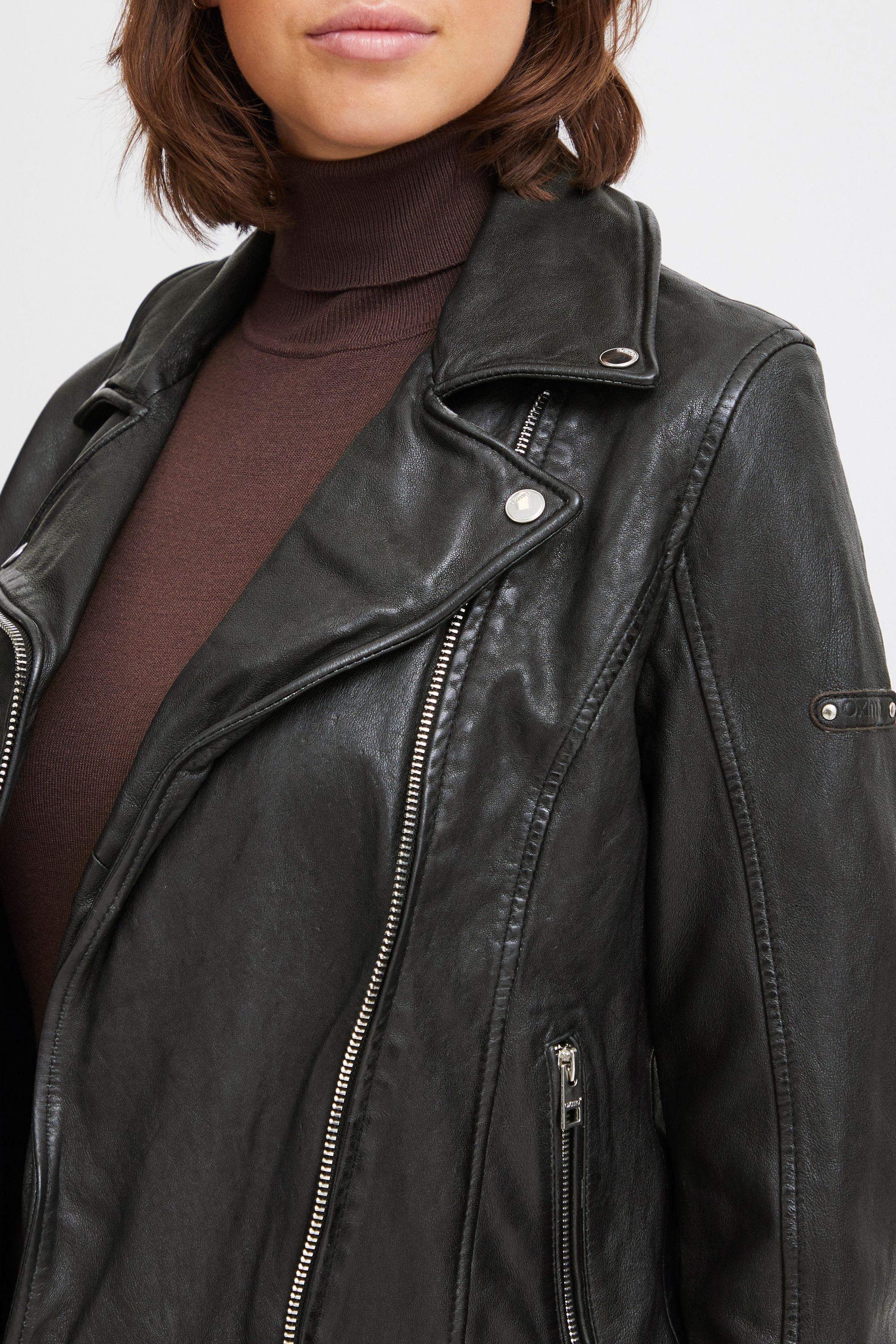 OXMO Lederjacke »Lederjacke OXDenio«