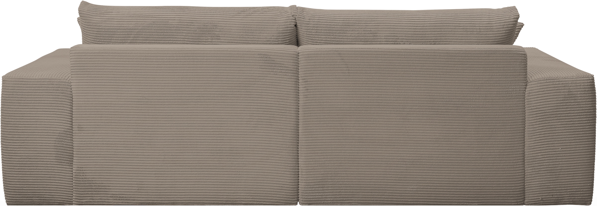 WERK2 Big-Sofa »Rozzana mit viel Platz und aktuellen Bezugsvarianten«, mit losen Rückenkissen