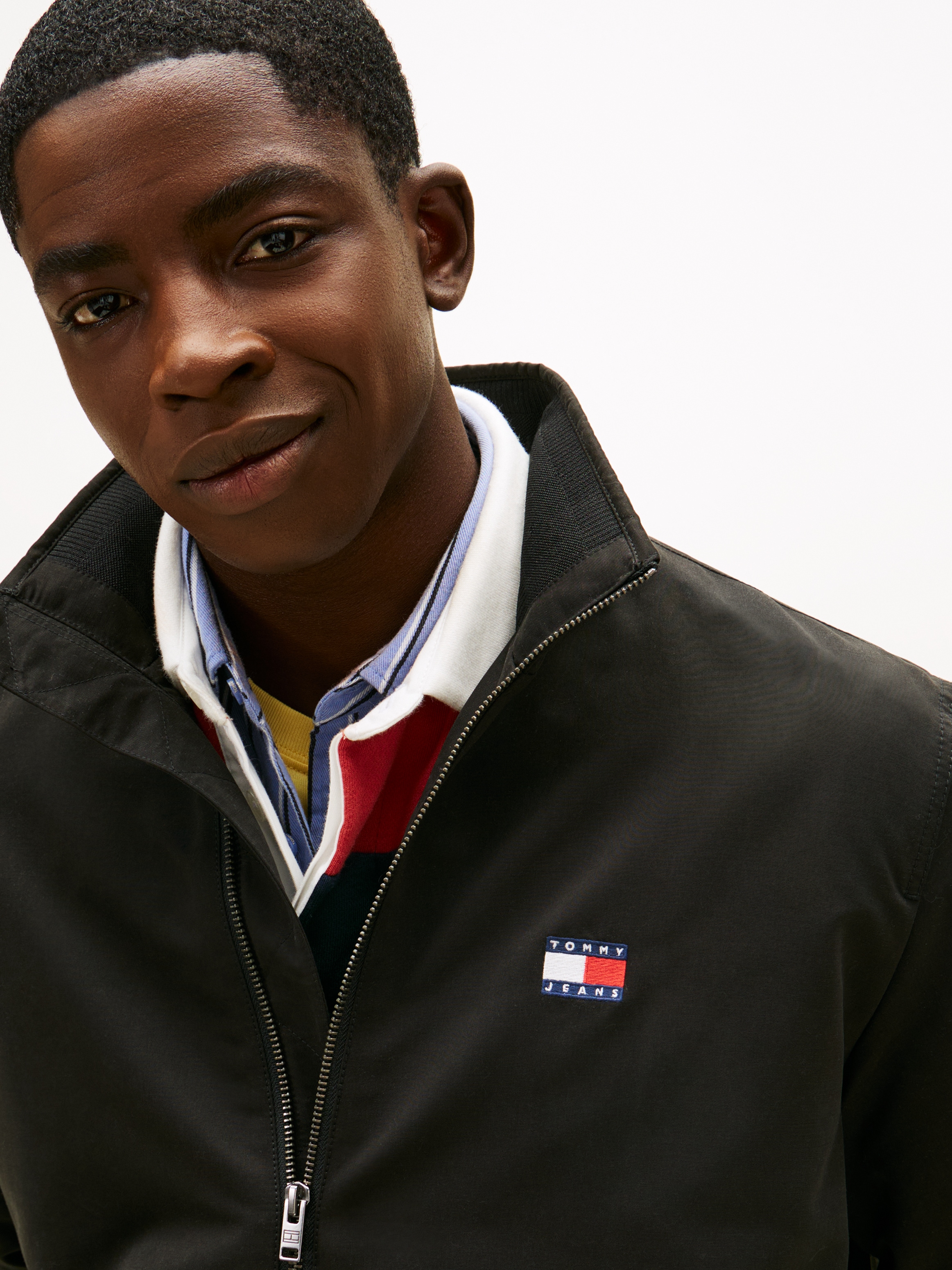 Tommy Jeans Blouson »TJM ESSENTIAL« ohne Kapuze