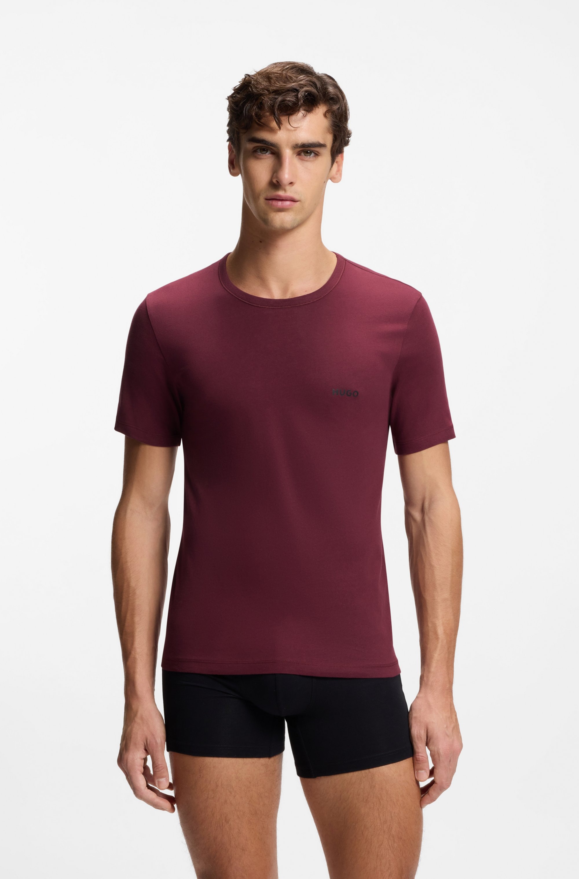 HUGO Underwear T-Shirt »RN TRIPL« Packung, 3 Stk. mit Rundhalsausschnitt