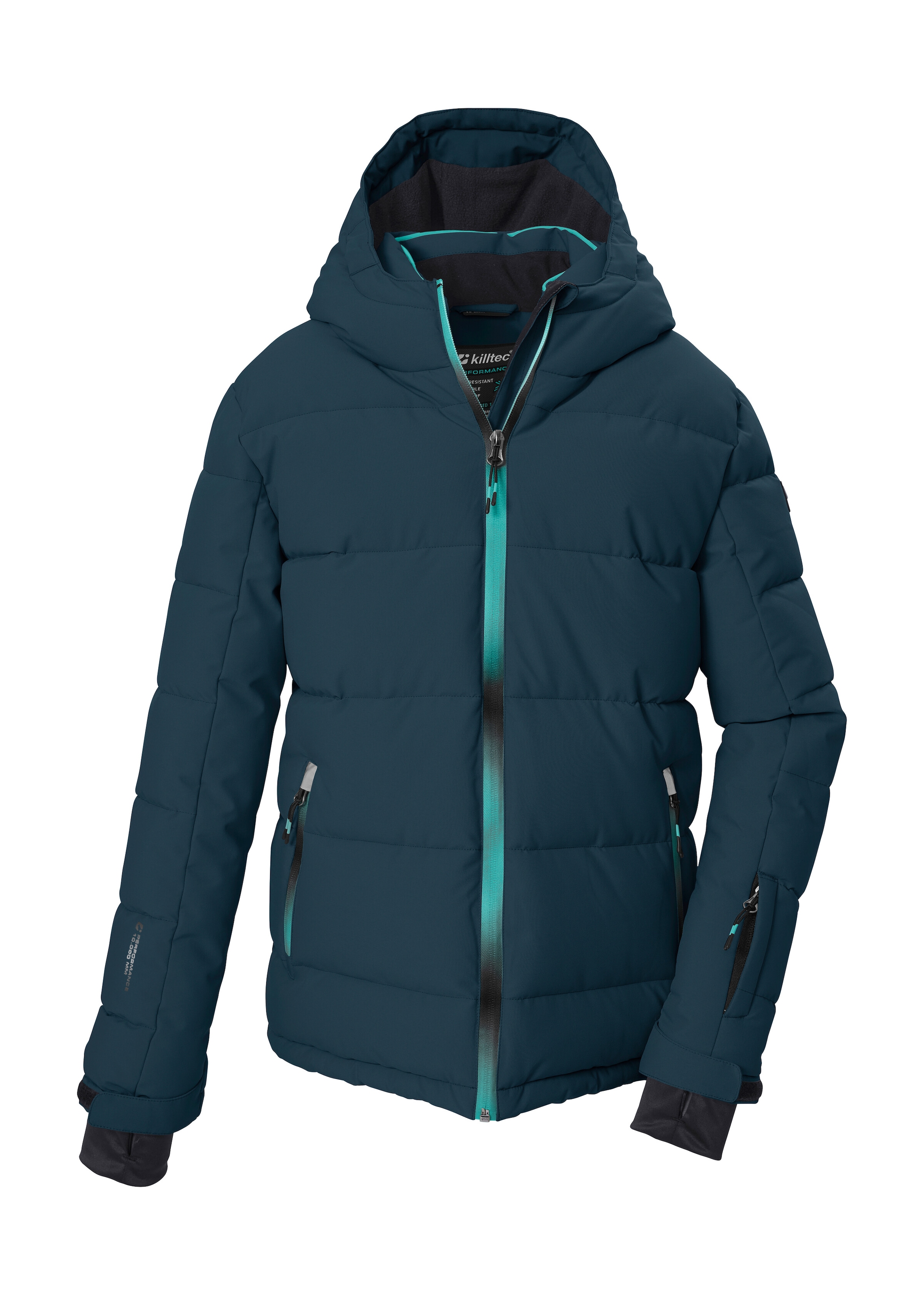 Killtec Skijacke »KSW 203 BYS SKI JCKT« Winddichte, wasserabweisende Kinder-Ski-Steppjacke mit Schneefang