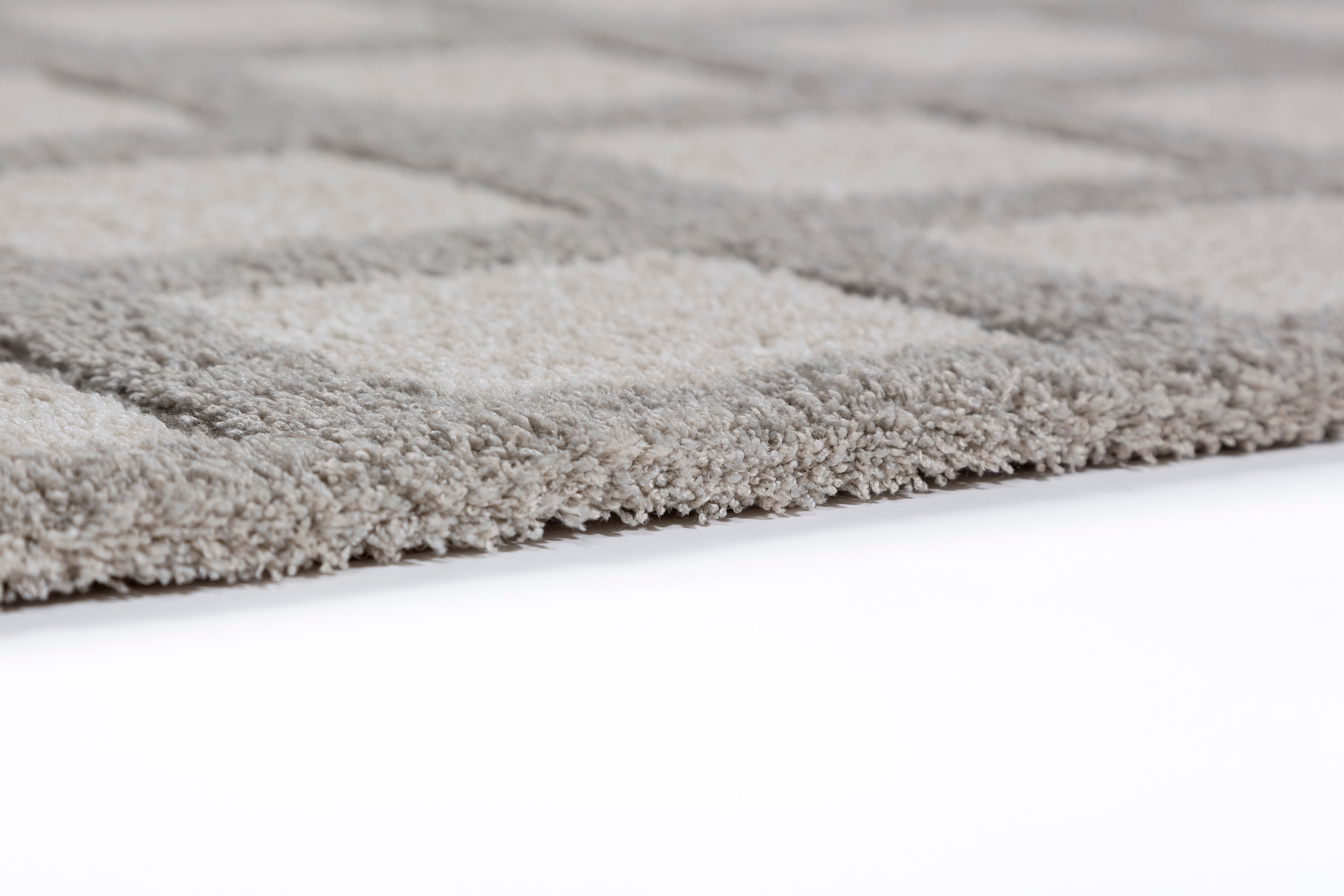 SCHÖNER WOHNEN-Kollektion Teppich »Amaze 243«, rechteckig, 17 mm Höhe, weicher grafischer Kurzflor, Wohnzimmer, Schöner Wohnen Kollektion